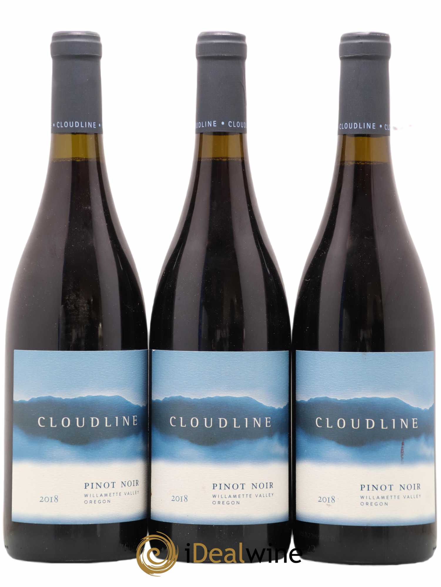 USA Cloudline Famille Drouhin 2018 - Posten von 3 Flaschen - 0