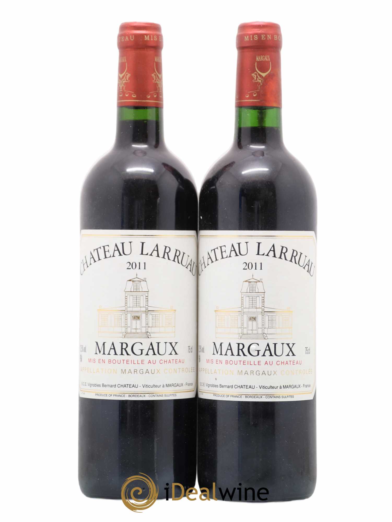 Château Larruau (sans prix de réserve) 2011 - Lot de 2 bouteilles - 0