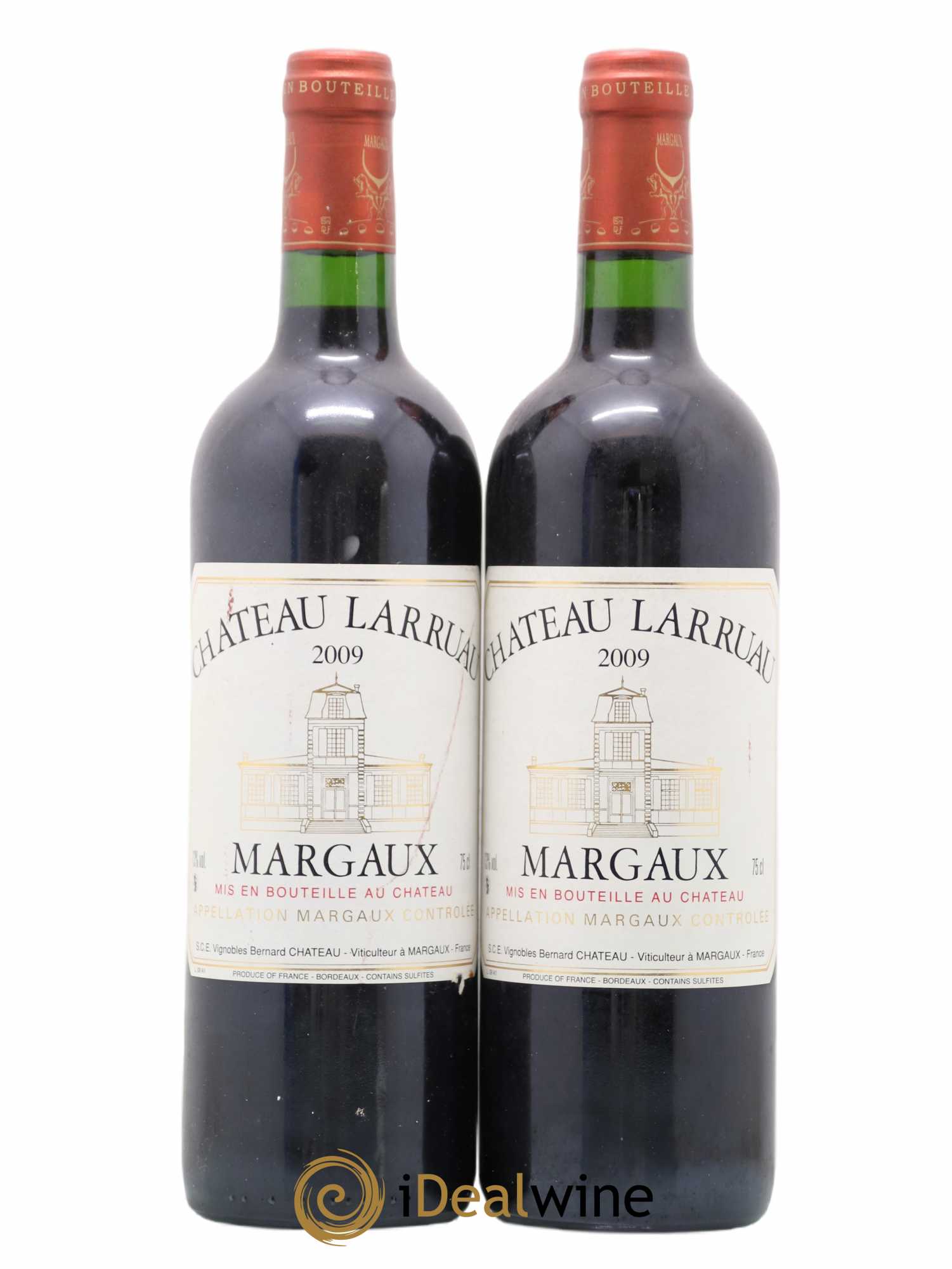 Château Larruau (sans prix de réserve) 2009 - Lot de 2 bouteilles - 0