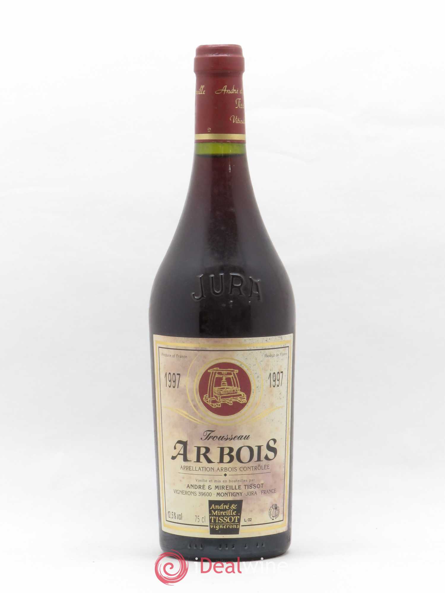 Arbois Trousseau André et Mireille Tissot 1997 - Posten von 1 Flasche - 0