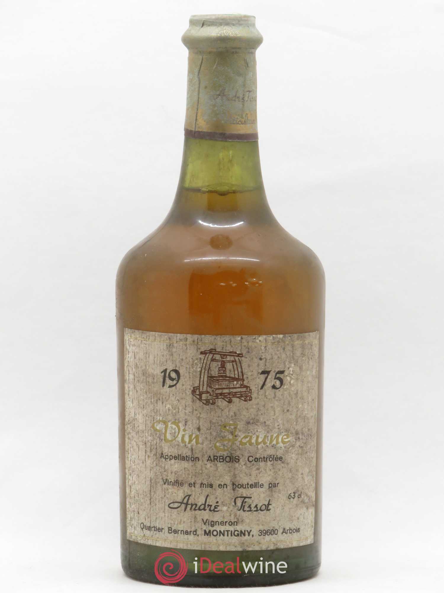 Arbois Vin Jaune André Tissot 1975 - Posten von 1 Flasche - 0