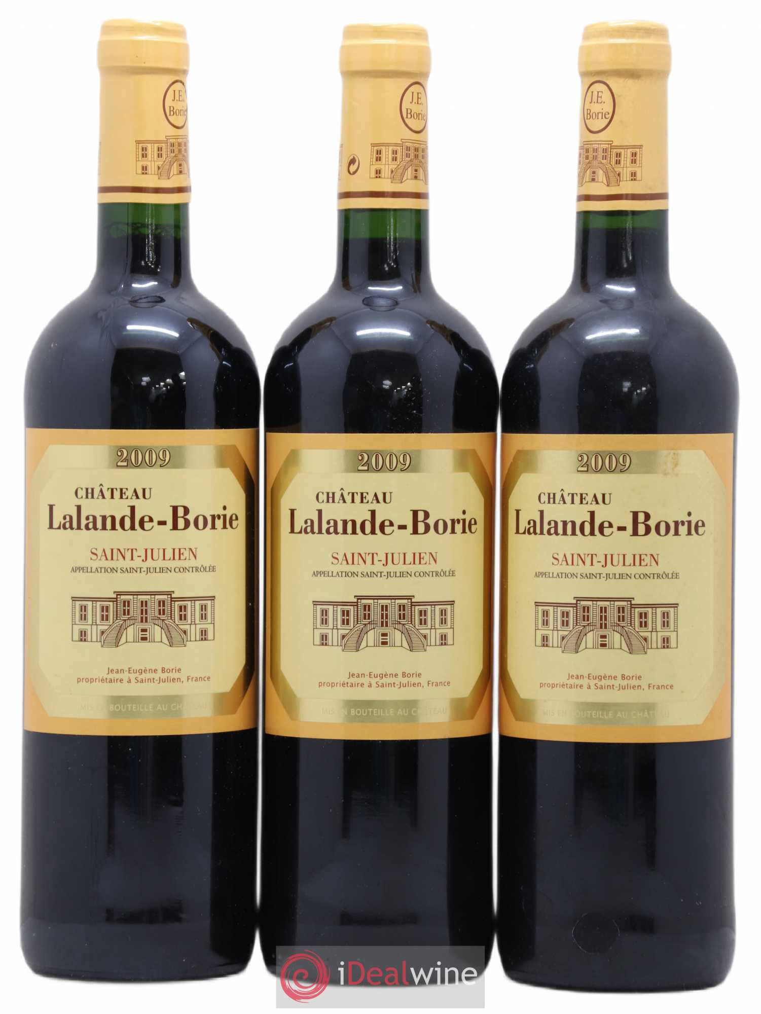 Château Lalande Borie 2009 - Lot de 3 bouteilles - 0