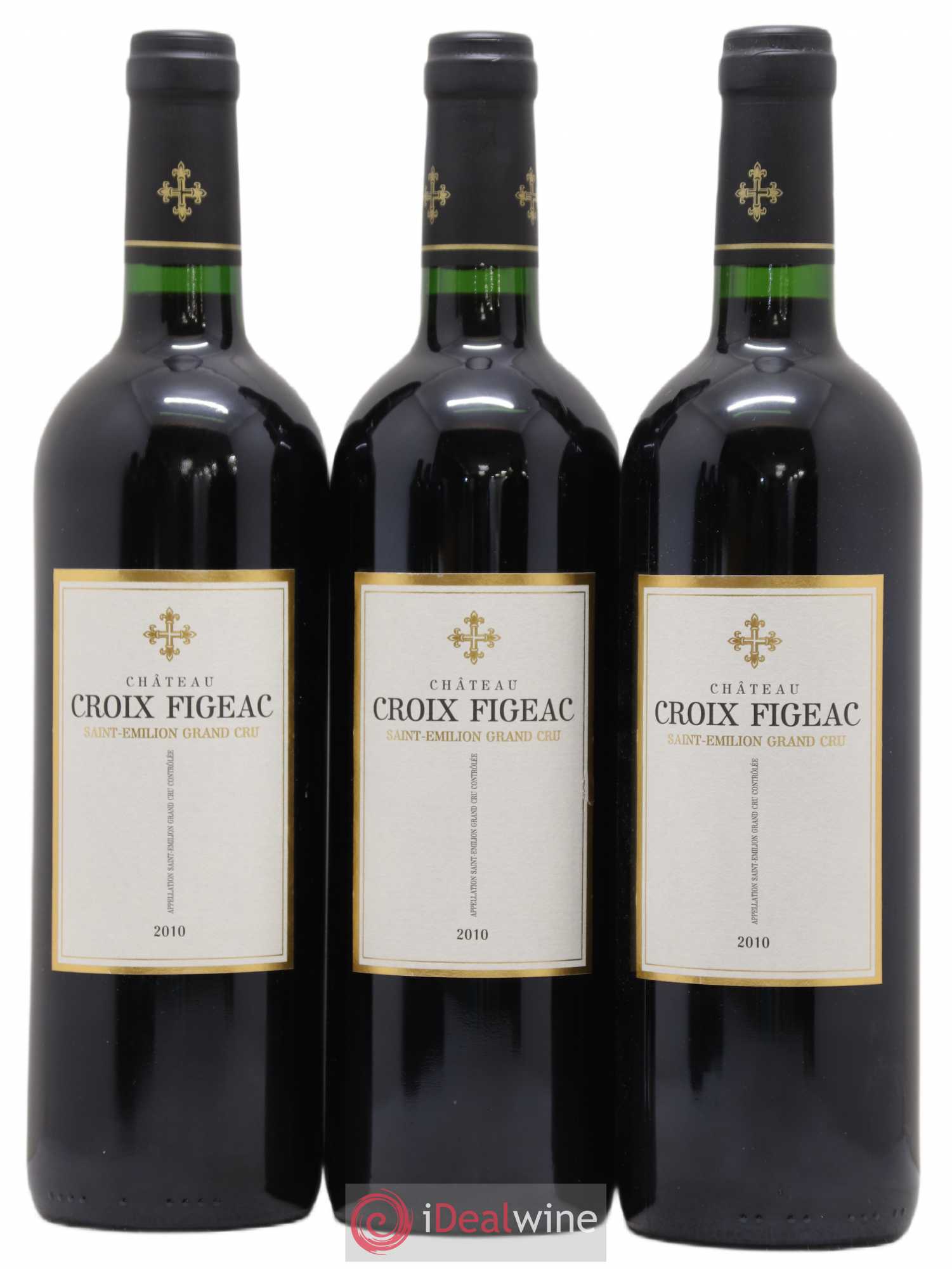 Château La Croix Figeac (Lamarzelle) 2010 - Lot de 6 bouteilles - 1