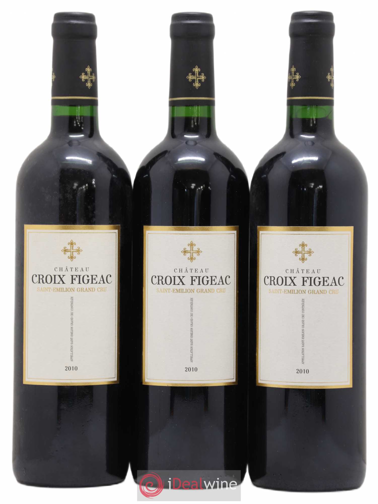 Château La Croix Figeac (Lamarzelle) 2010 - Lot de 6 bouteilles - 2