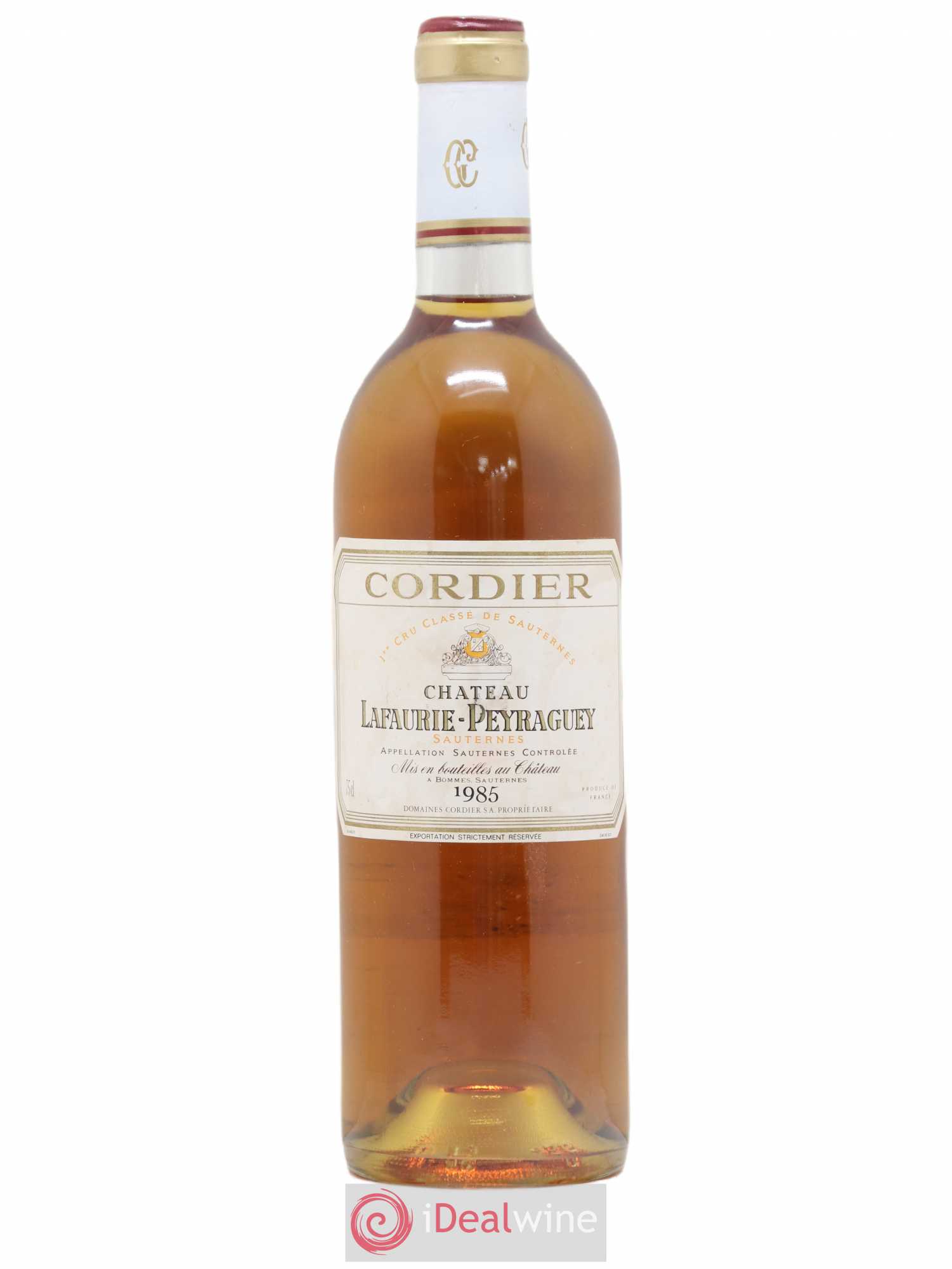 Château Lafaurie-Peyraguey 1er Grand Cru Classé 1985 - Lotto di 1 bottiglia - 0
