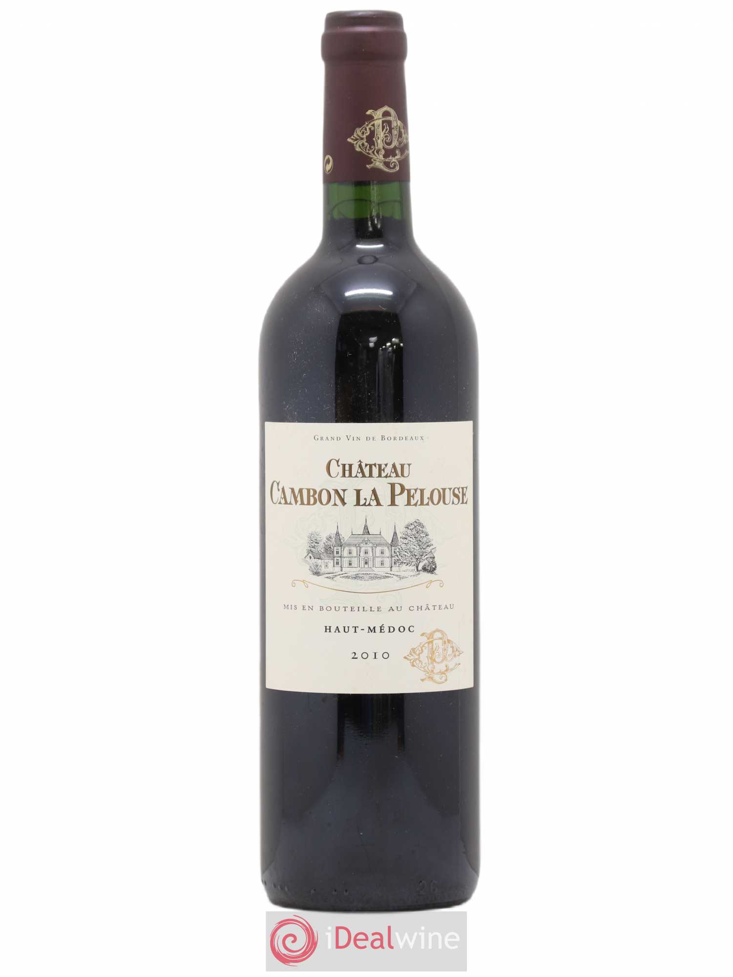 Château Cambon la Pelouse Cru Bourgeois 2010 - Lot de 1 bouteille - 0