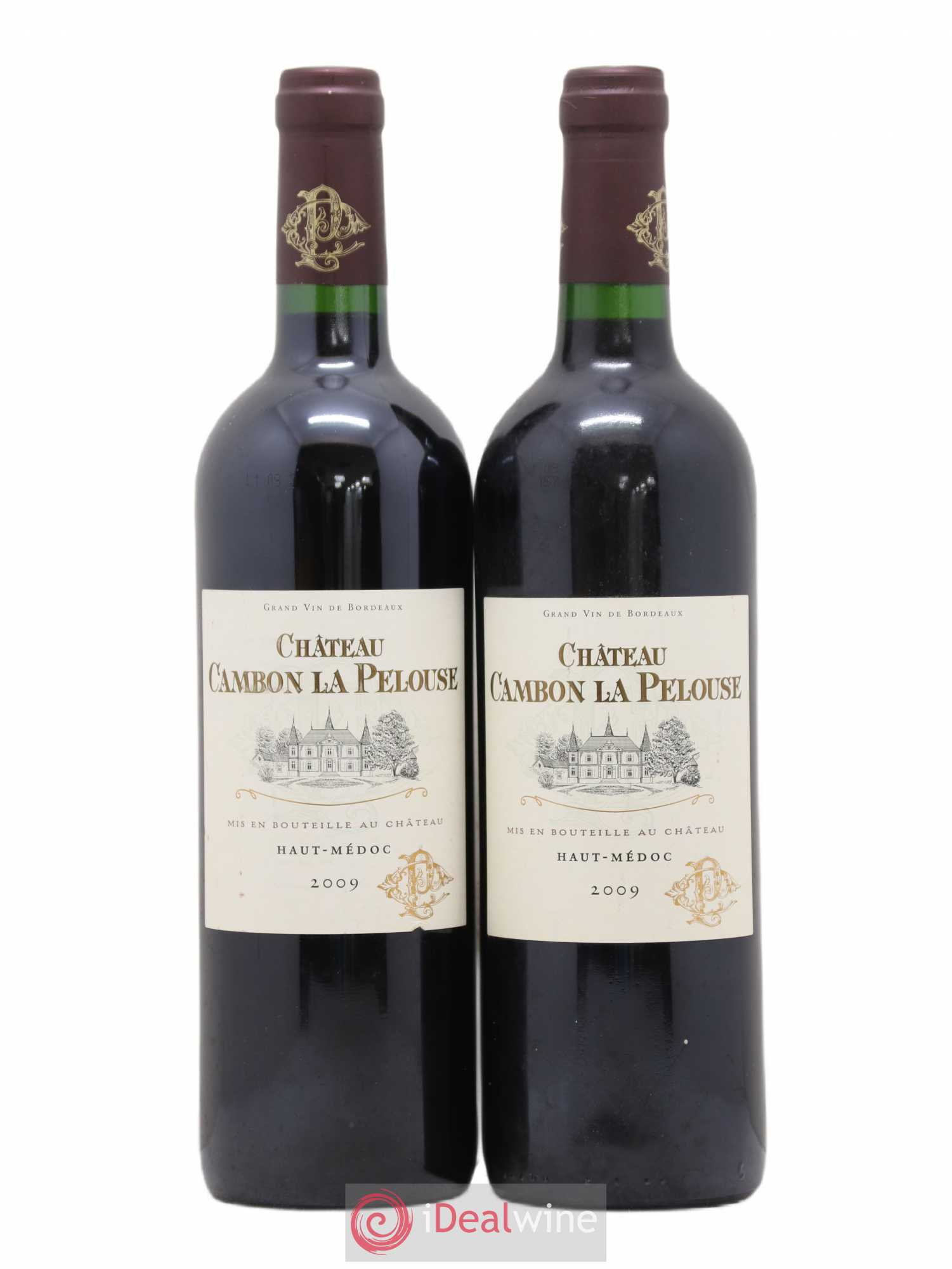Château Cambon la Pelouse Cru Bourgeois 2009 - Lot de 2 bouteilles - 0