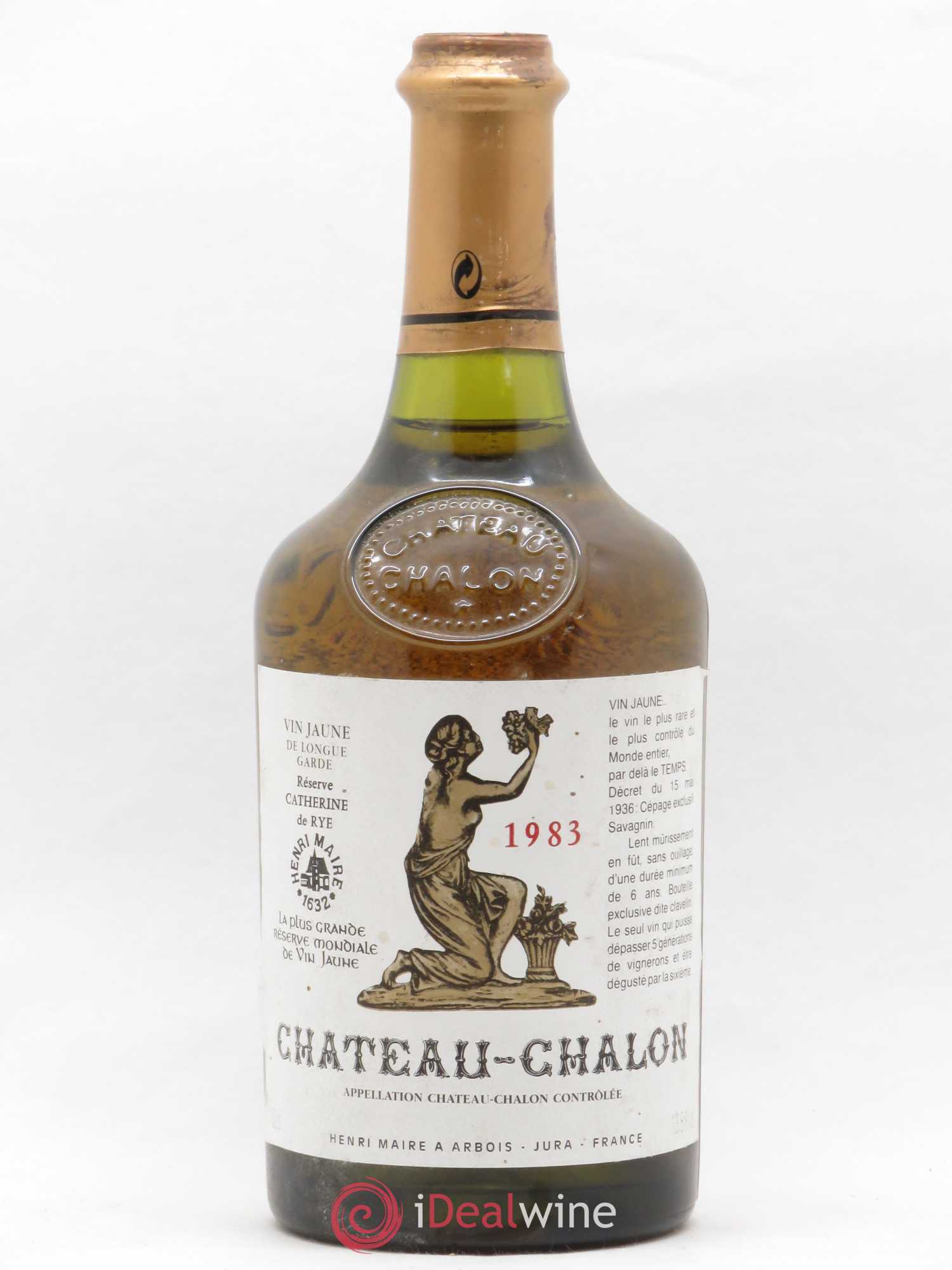 Château-Chalon Réserve Catherine de Rye Henri Maire 1983 - Posten von 1 Flasche - 0
