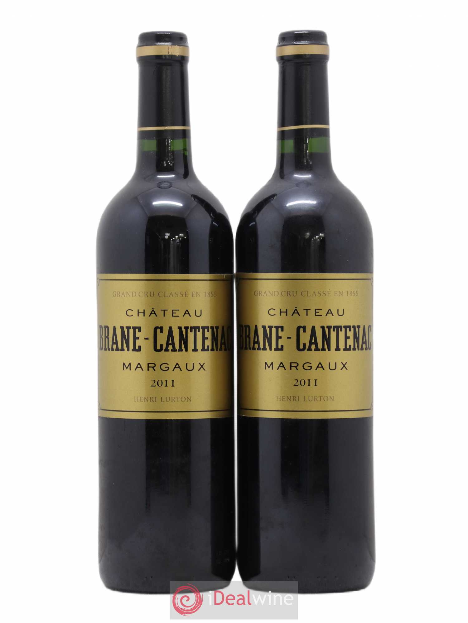 Château Brane Cantenac 2ème Grand Cru Classé 2011 - Lot de 2 bouteilles - 0