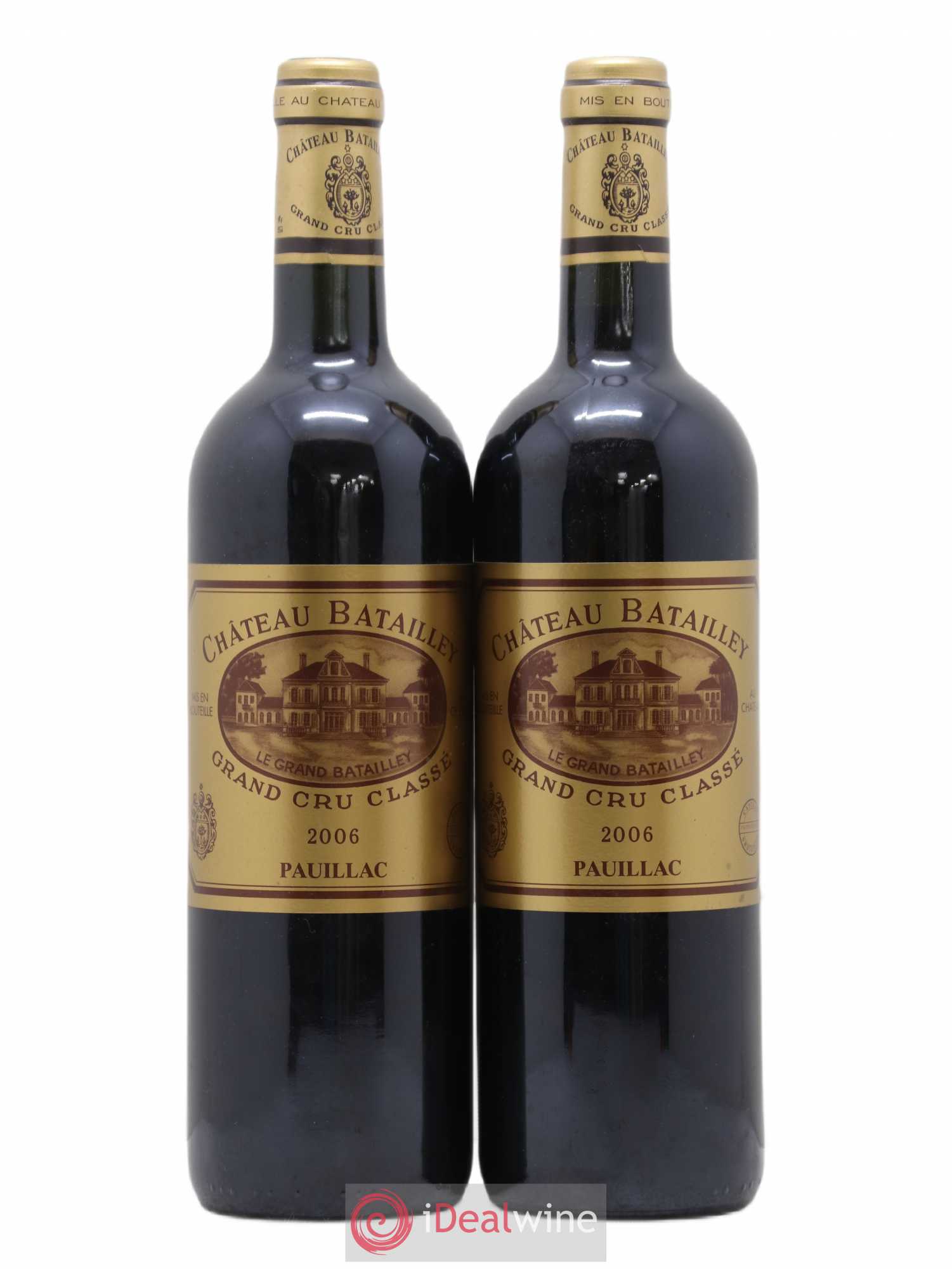 Château Batailley 5ème Grand Cru Classé 2006 - Lot de 2 bouteilles - 0