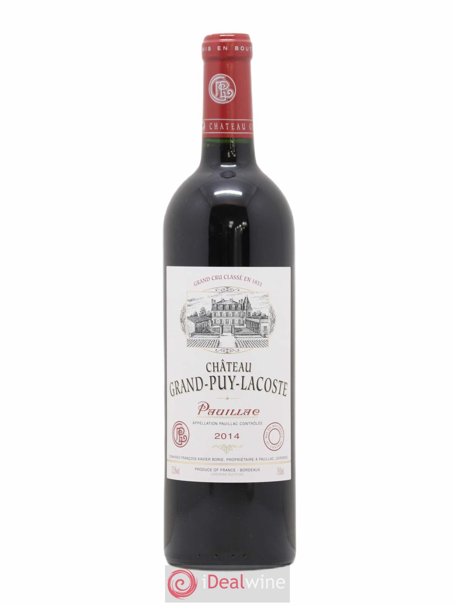 Château Grand Puy Lacoste 5ème Grand Cru Classé (sans prix de réserve) 2014 - Lot de 1 bouteille - 0