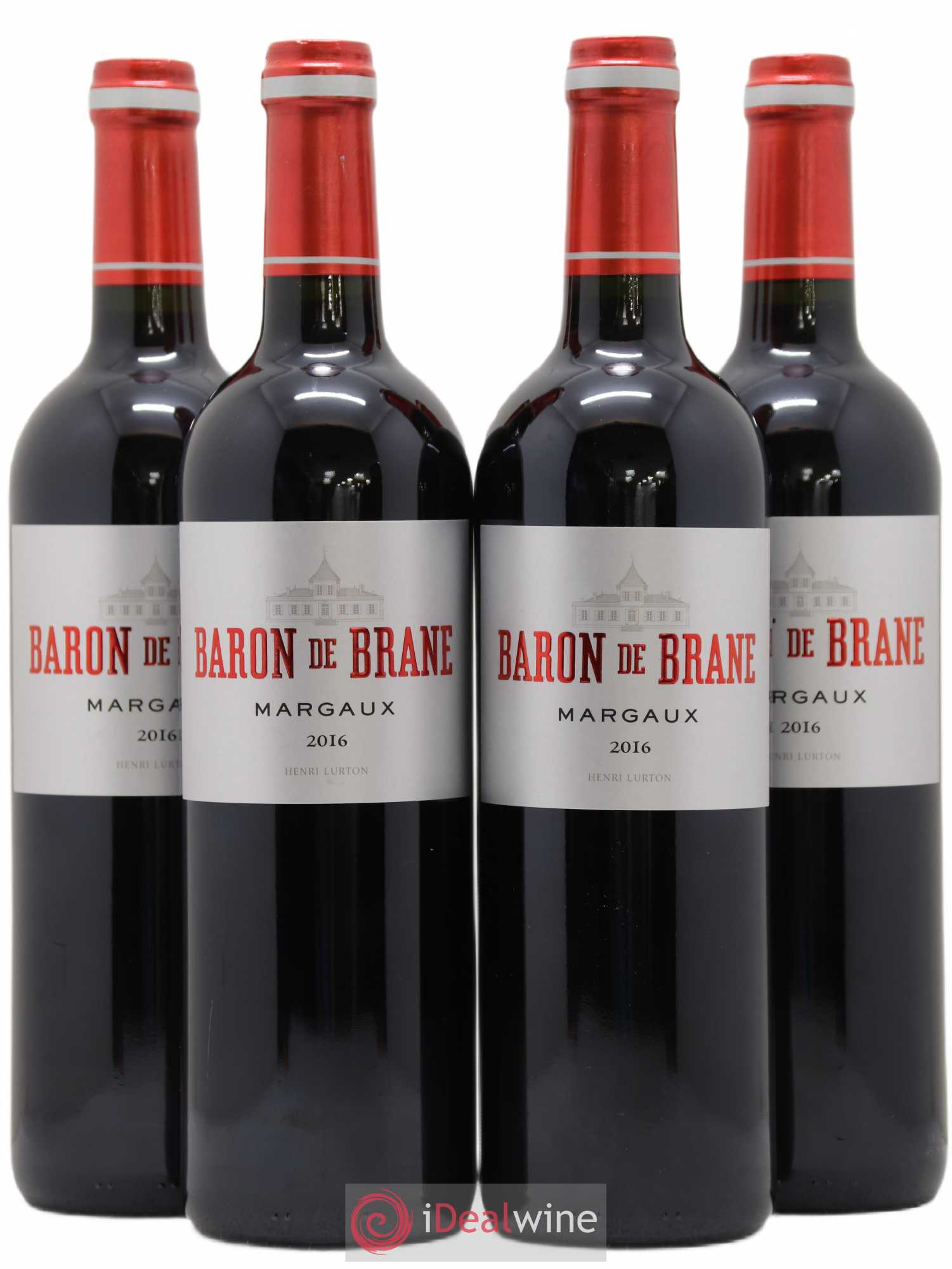 Baron de Brane Second Vin 2016 - Lot de 4 bouteilles - 0