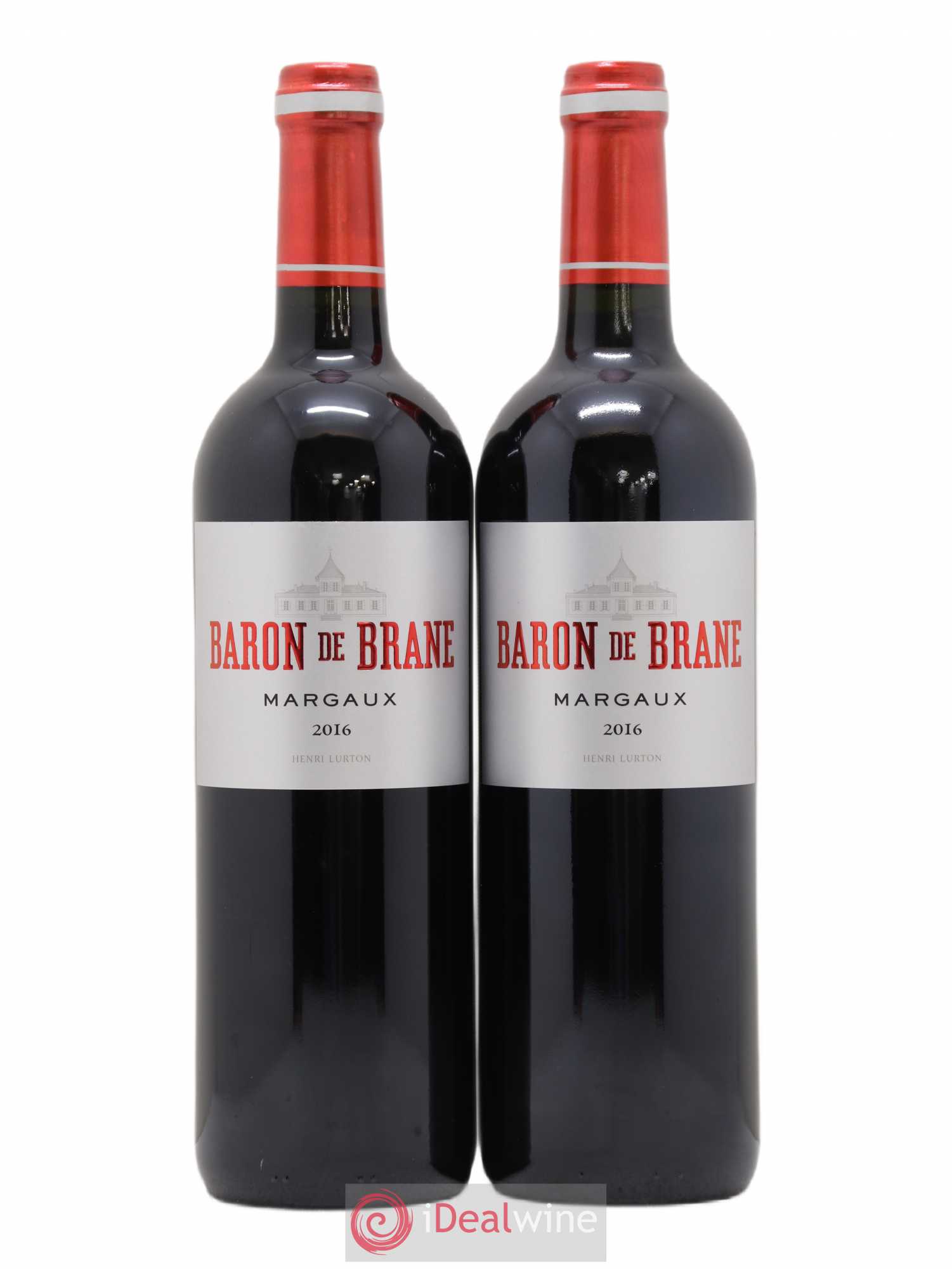 Baron de Brane Second Vin (sans prix de réserve) 2016 - Lot de 2 bouteilles - 0