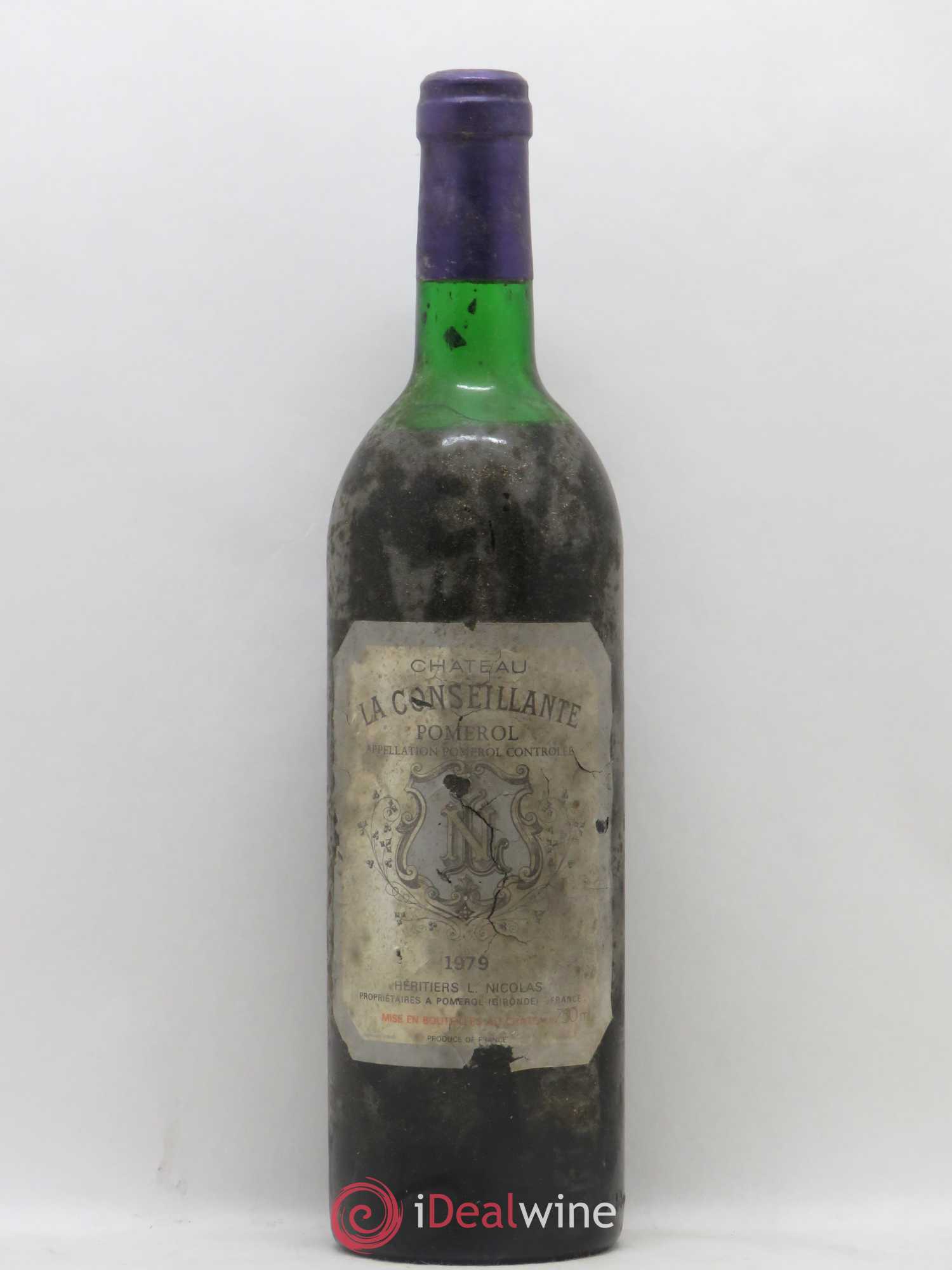 Château la Conseillante 1979 - Lot de 1 bouteille - 0