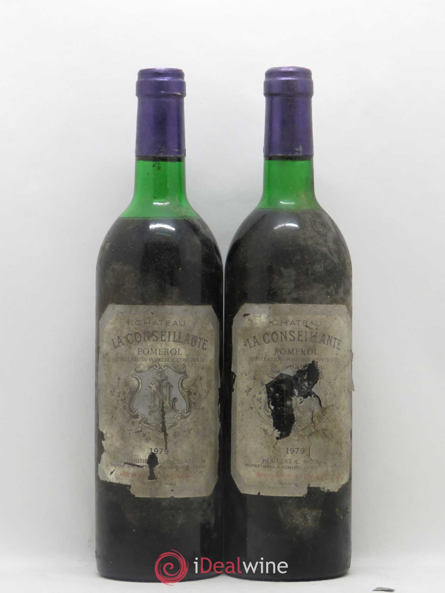 Château la Conseillante 1979 - Lot de 2 bouteilles - 0