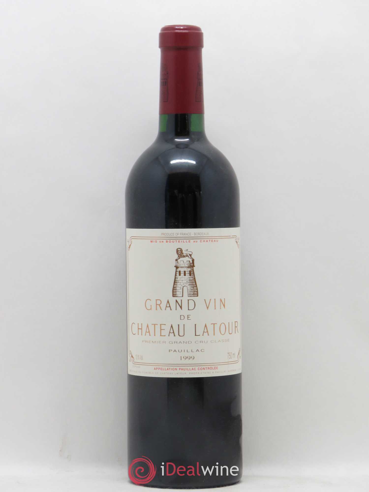Château Latour 1er Grand Cru Classé 1999 - Lot de 1 bouteille - 0