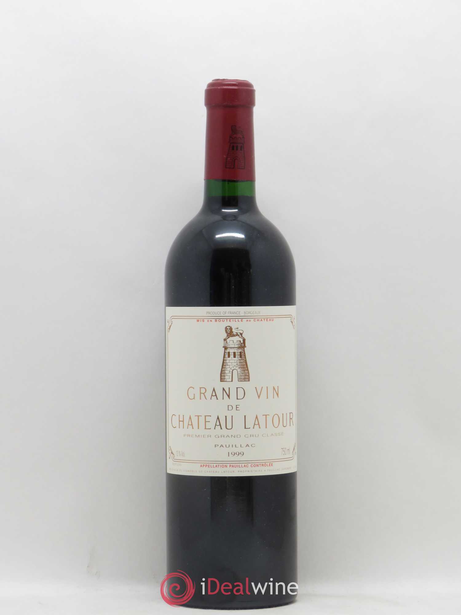 Château Latour 1er Grand Cru Classé 1999 - Lot de 1 bouteille - 0
