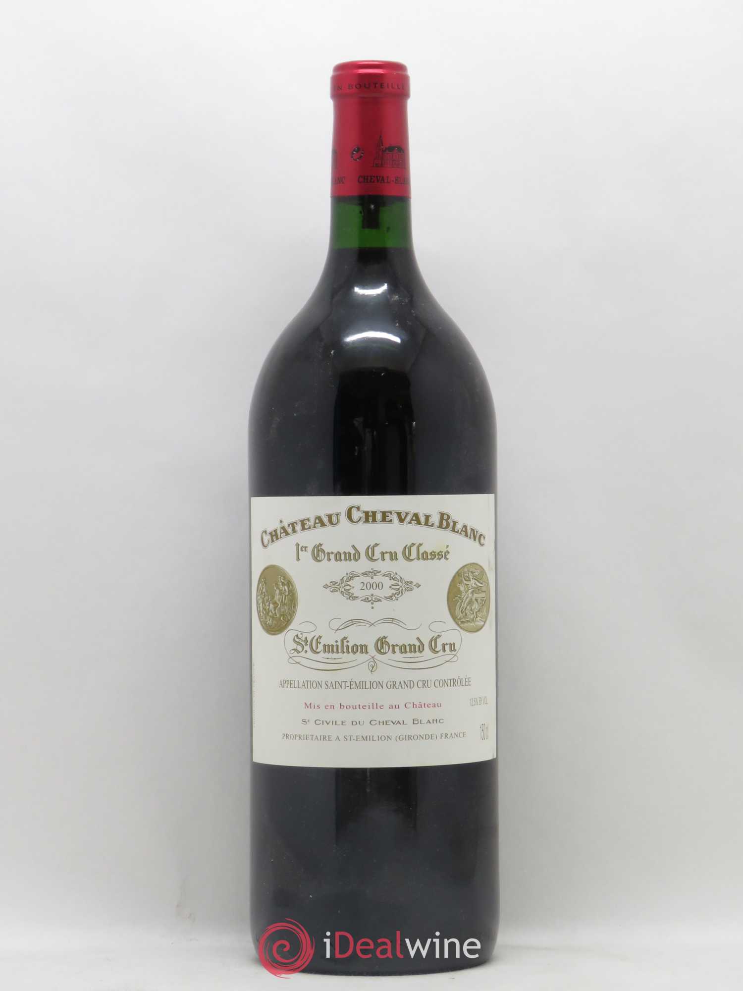 Château Cheval Blanc 1er Grand Cru Classé A 2000 - Lot de 1 magnum - 0