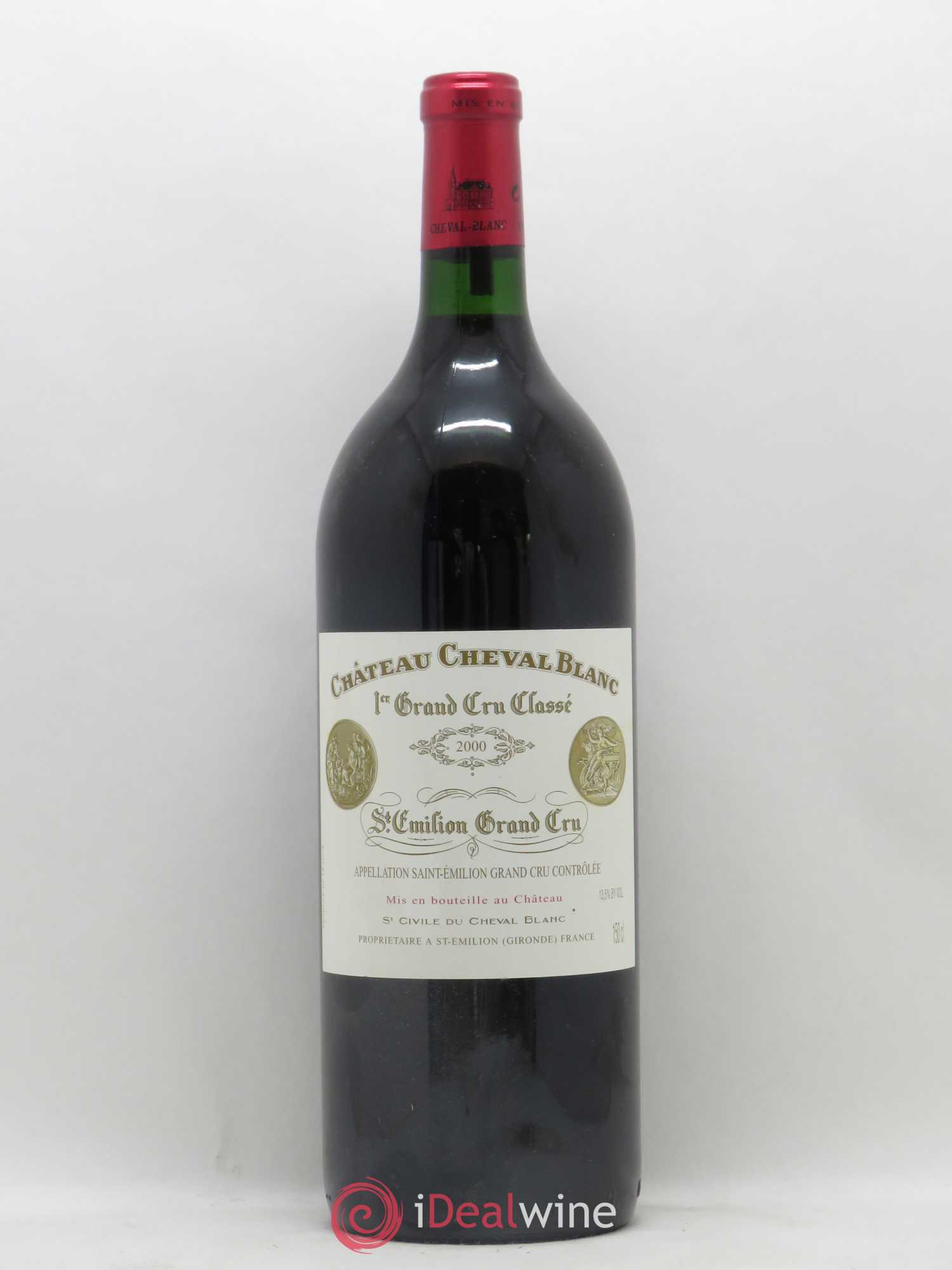 Château Cheval Blanc 1er Grand Cru Classé A 2000 - Lot de 1 magnum - 0