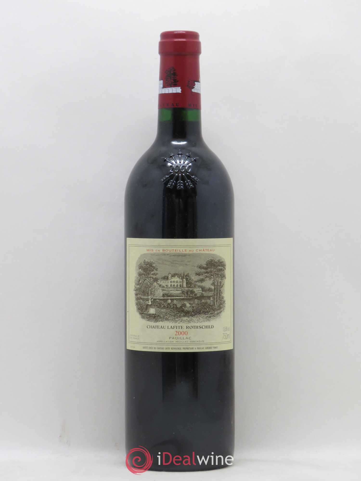 Château Lafite Rothschild 1er Grand Cru Classé 2000 - Lot de 1 bouteille - 0