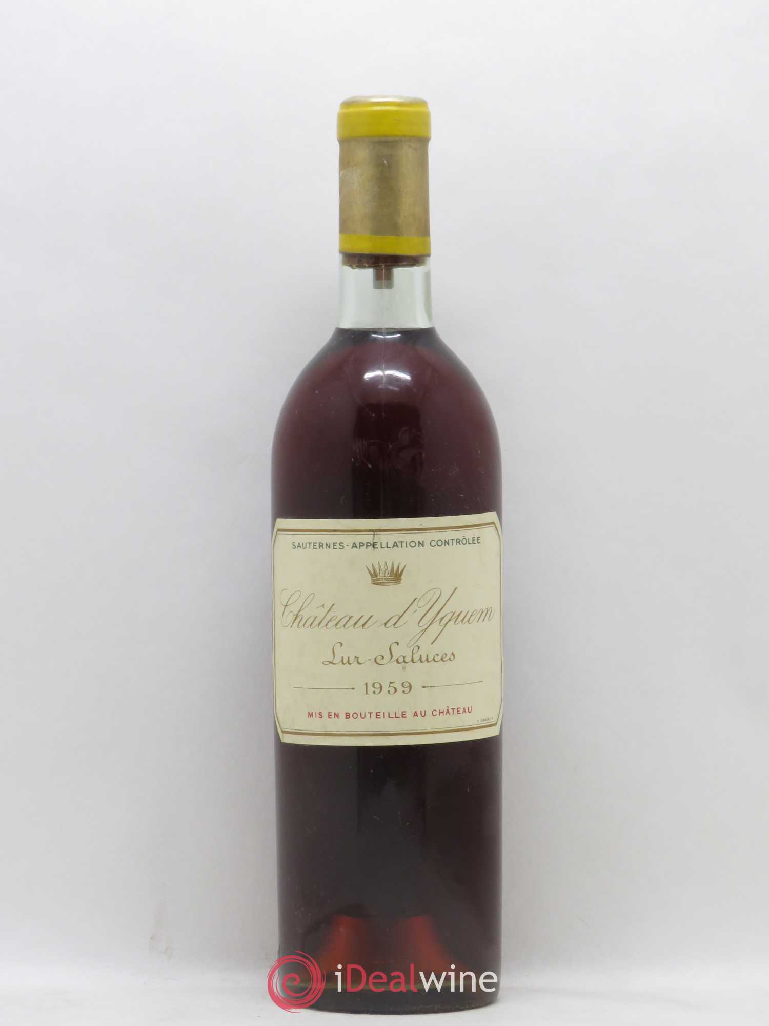 Château d' Yquem 1er Cru Classé Supérieur 1959 - Lotto di 1 bottiglia - 0