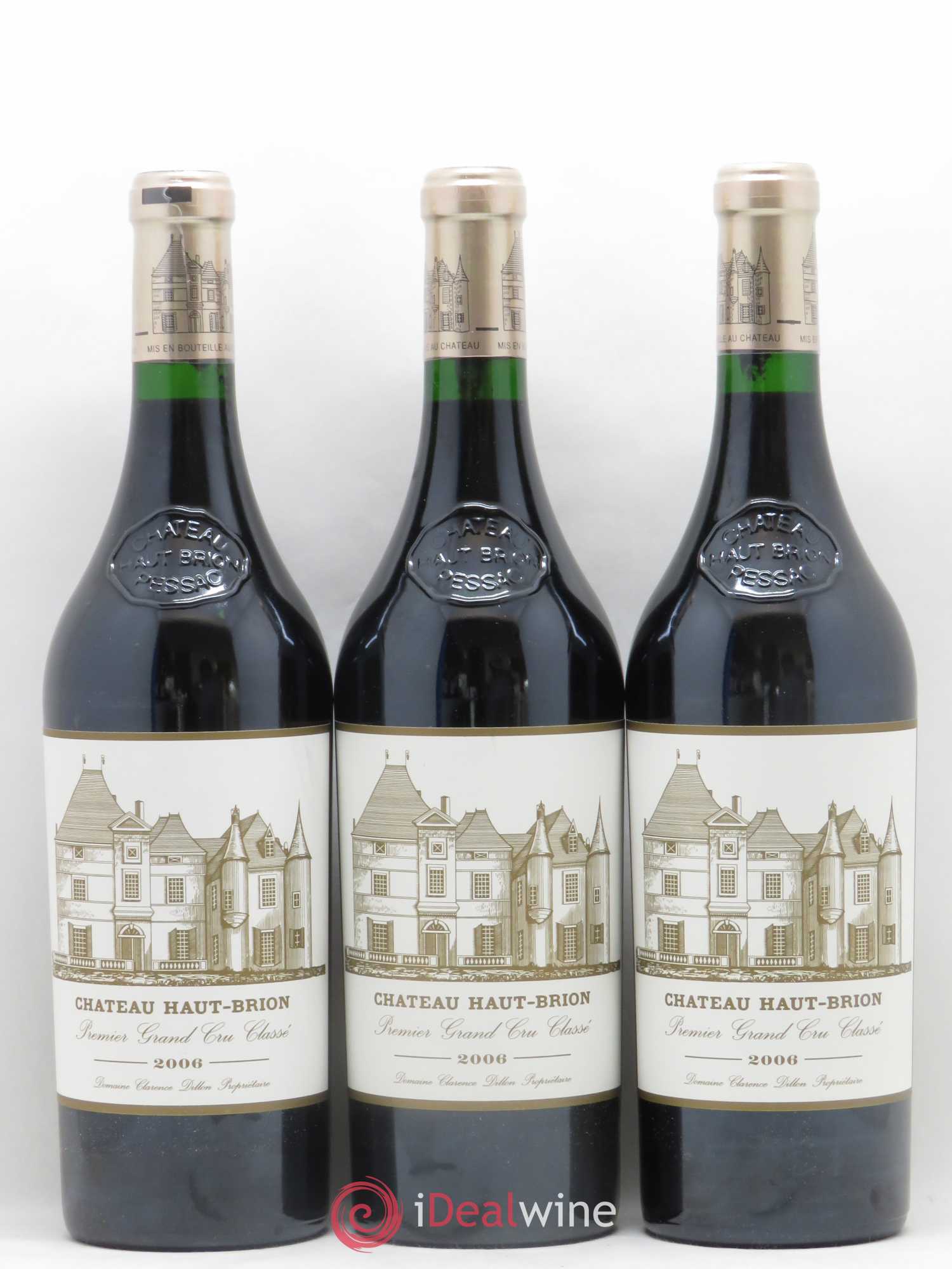 Château Haut Brion 1er Grand Cru Classé 2006 - Lot de 6 bouteilles - 1