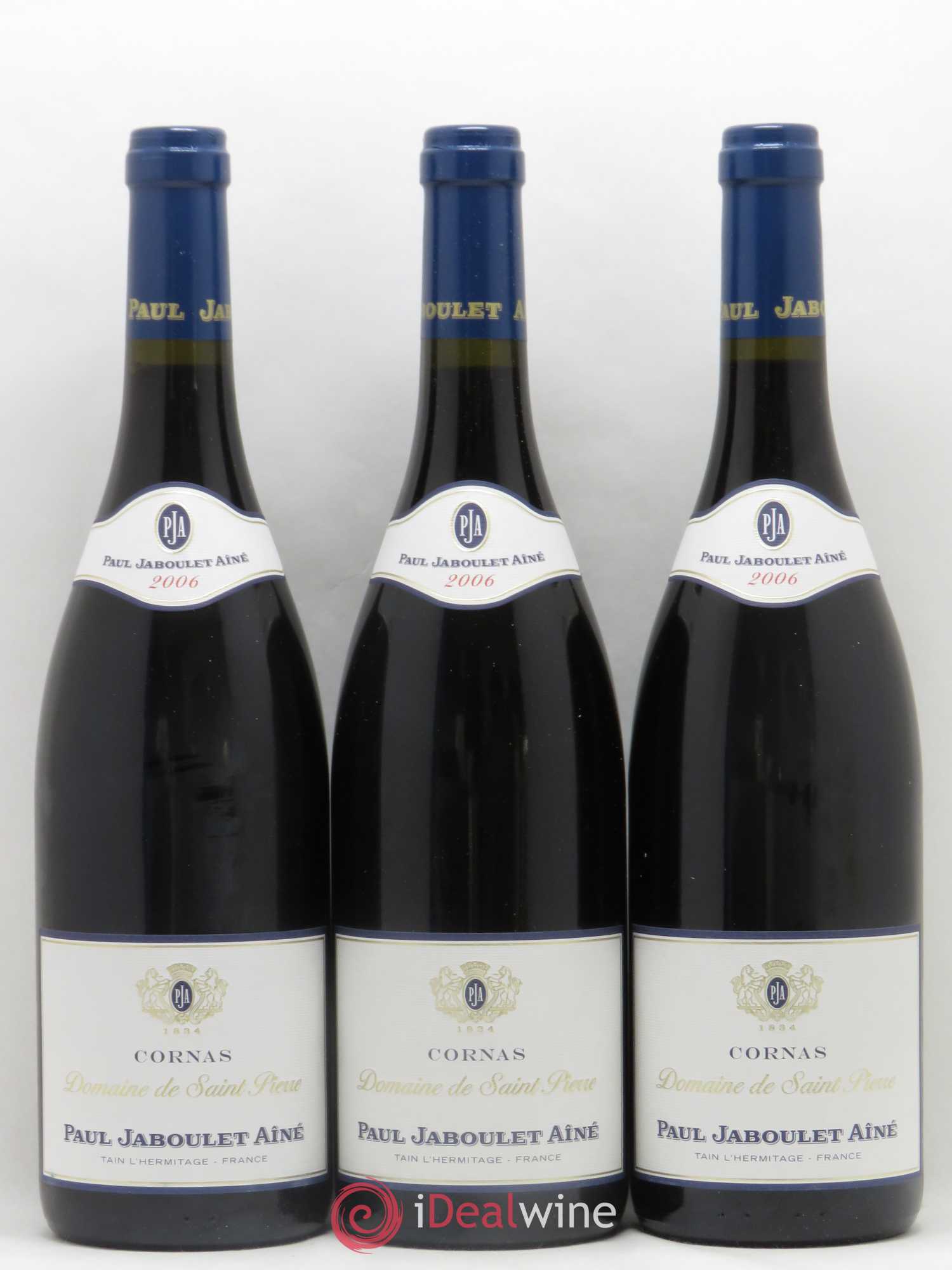 Cornas Domaine de Saint-Pierre Paul Jaboulet Ainé 2006 - Lot de 6 bouteilles - 1