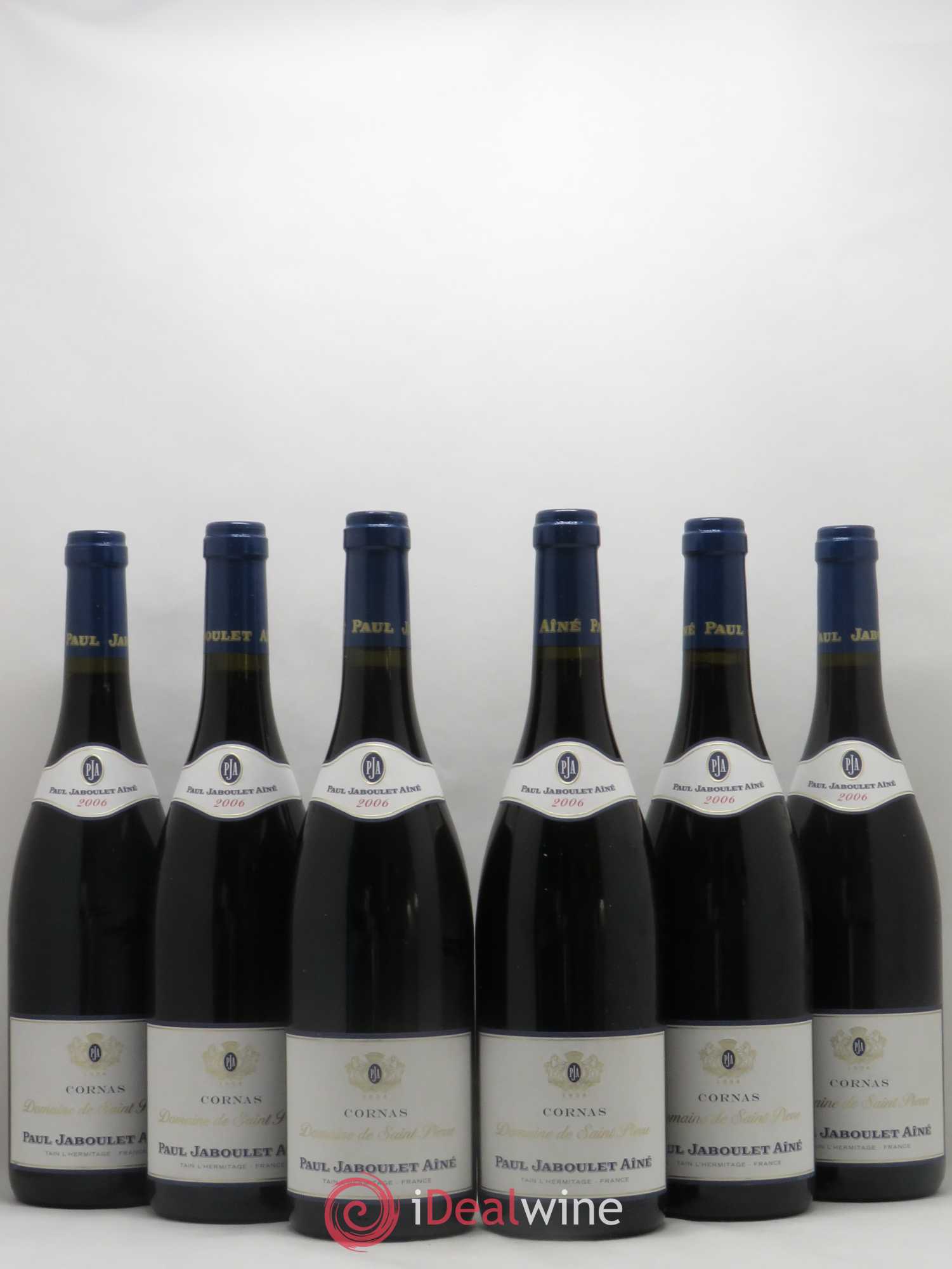 Cornas Domaine de Saint-Pierre Paul Jaboulet Ainé 2006 - Lot de 6 bouteilles - 0