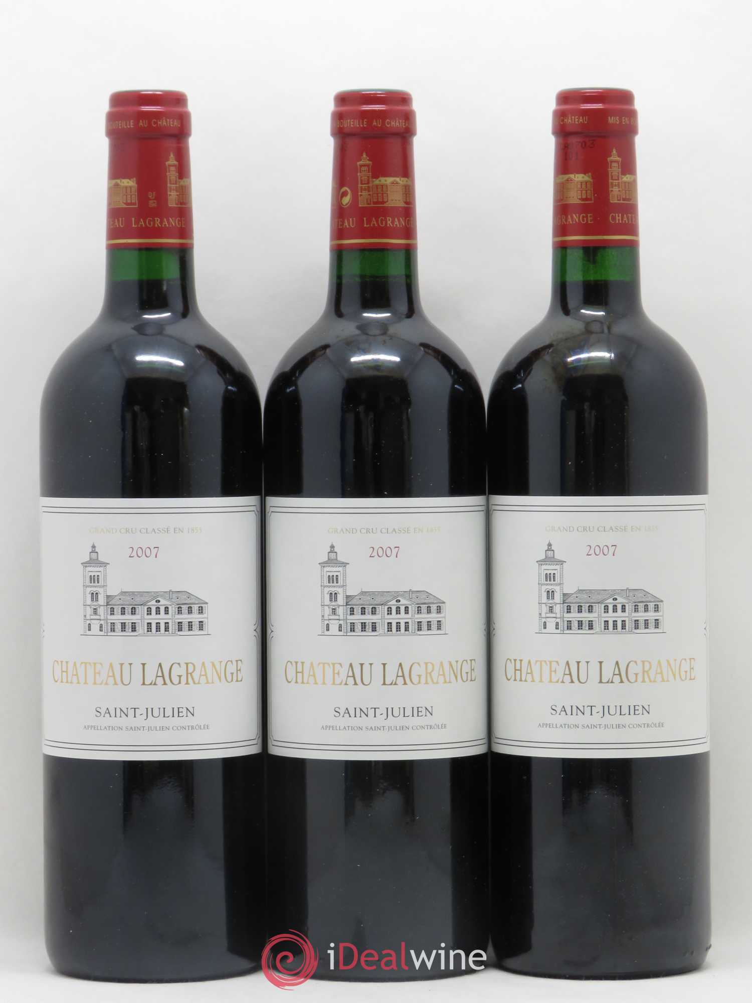 Château Lagrange 3ème Grand Cru Classé 2007 - Lot de 12 bouteilles - 1