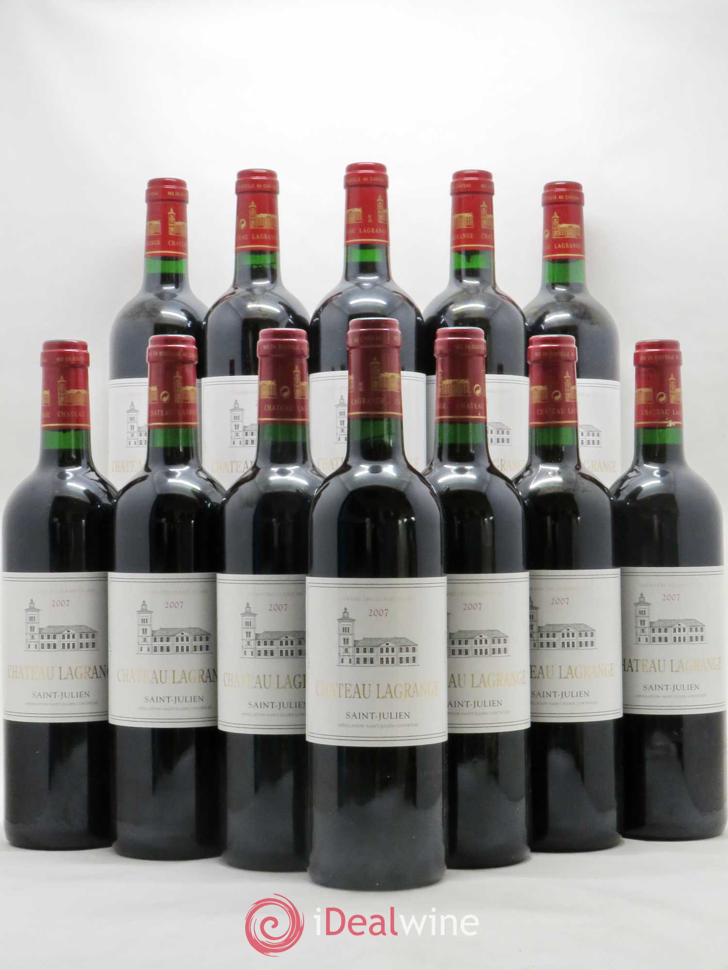 Château Lagrange 3ème Grand Cru Classé 2007 - Lot de 12 bouteilles - 0