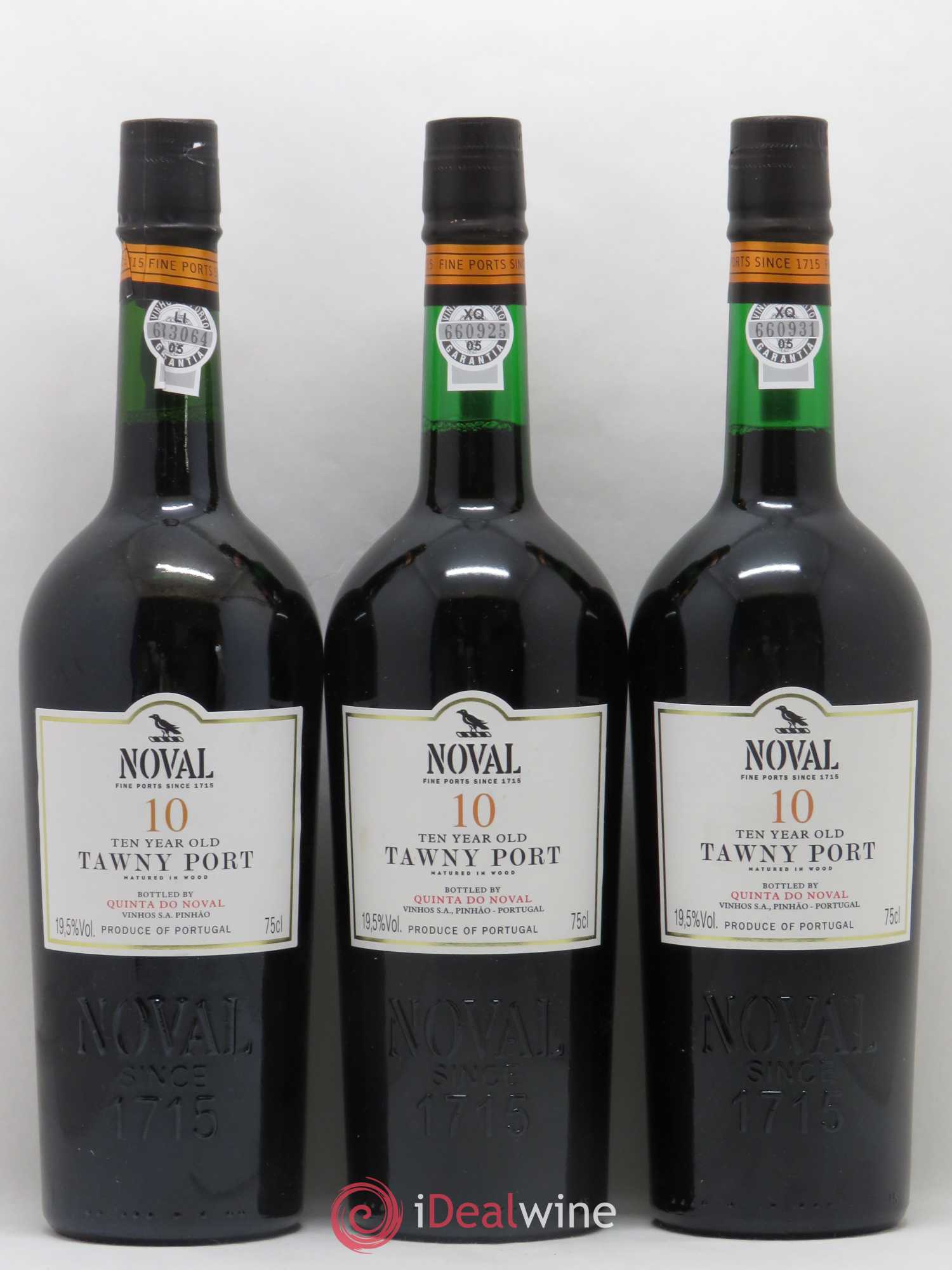 Porto Quinta Do Noval Vintage Tawny 10 Years Old - Posten von 3 Flaschen - 0