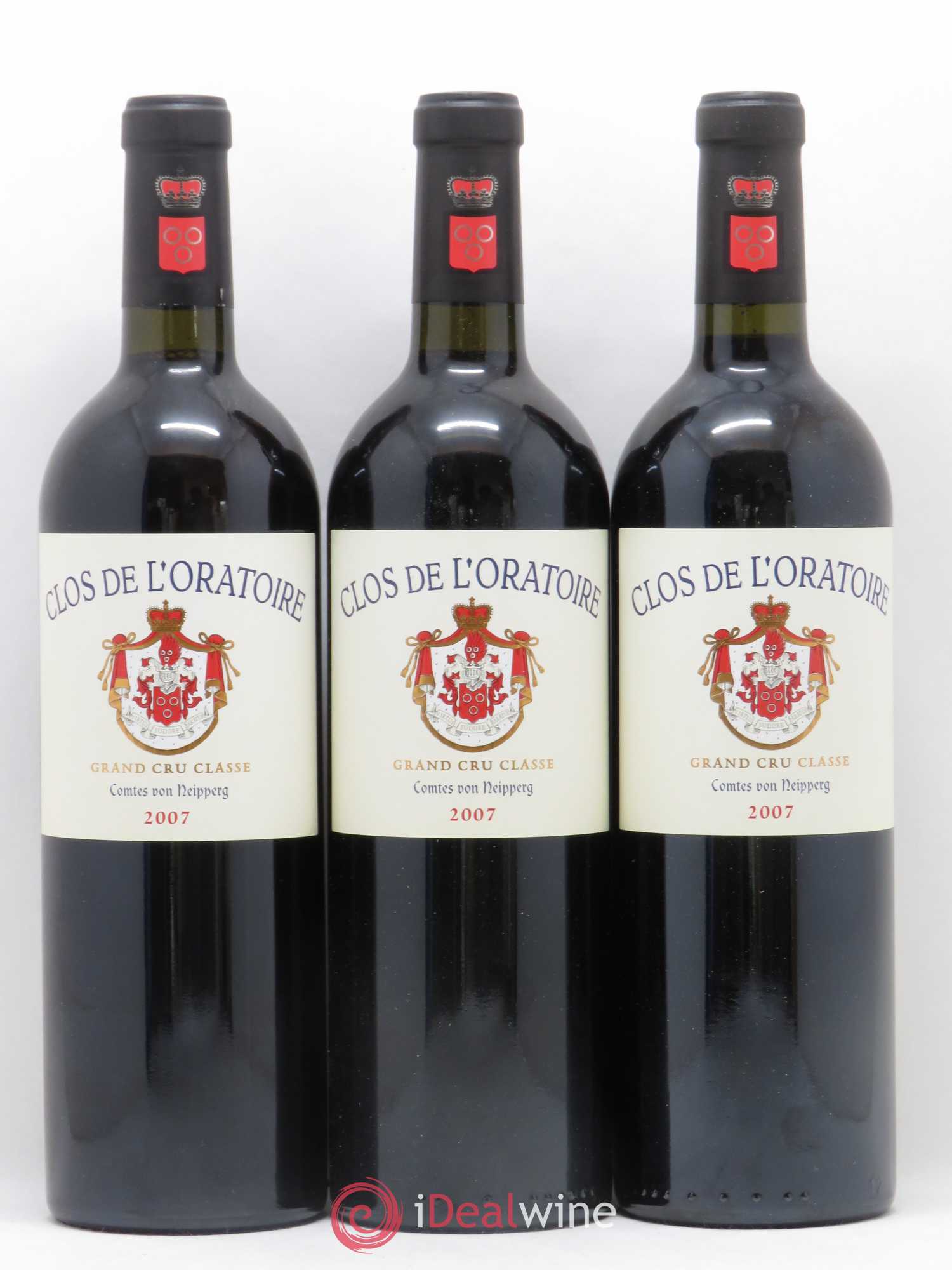 Clos de l'Oratoire Grand Cru Classé 2007 - Lot de 12 bouteilles - 4