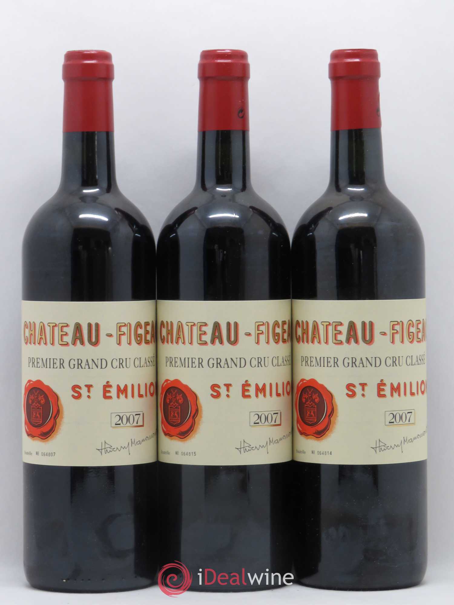 Château Figeac 1er Grand Cru Classé A 2007 - Lot de 6 bouteilles - 2