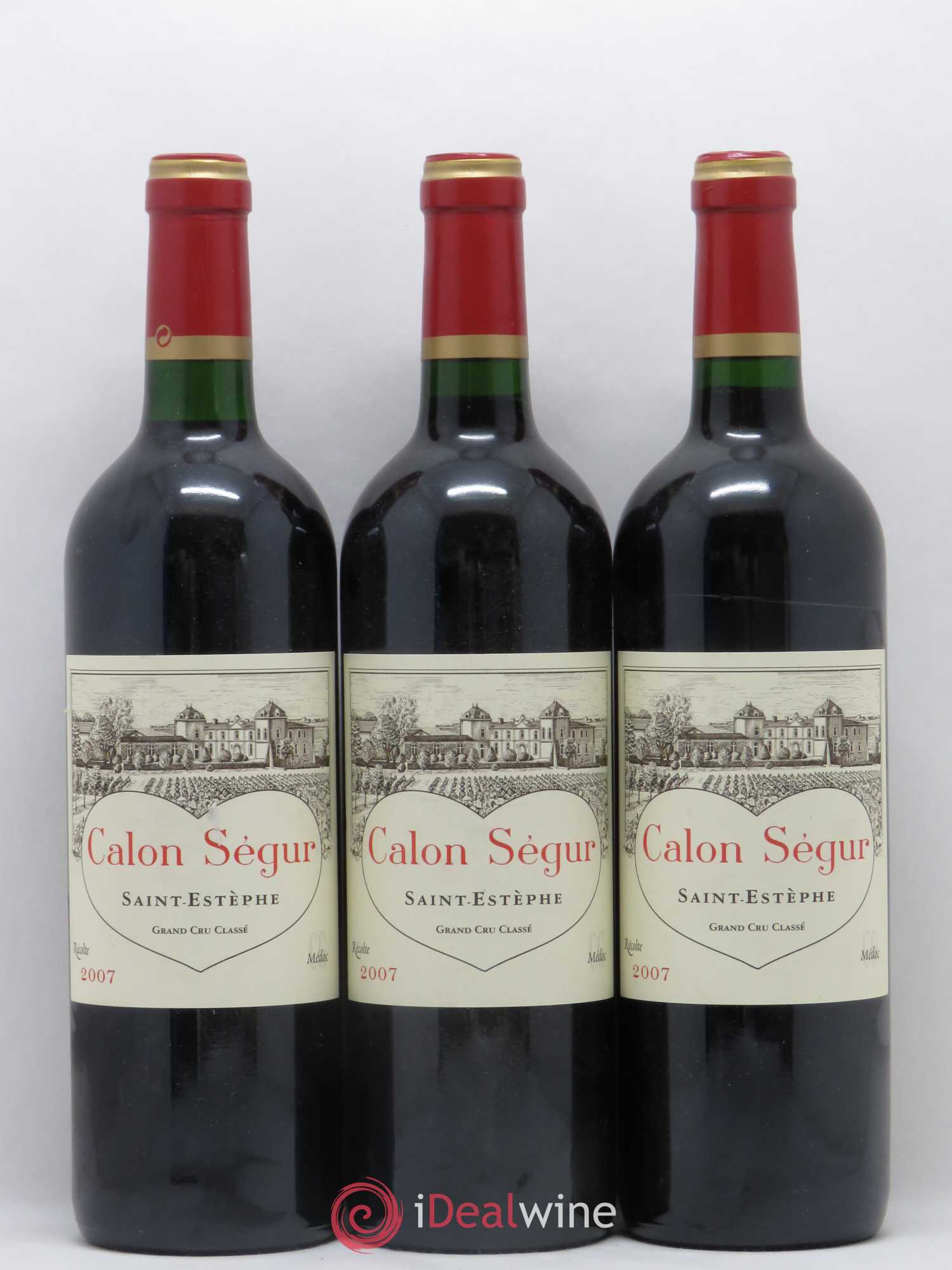 Château Calon Ségur 3ème Grand Cru Classé 2007 - Lot de 6 bouteilles - 2