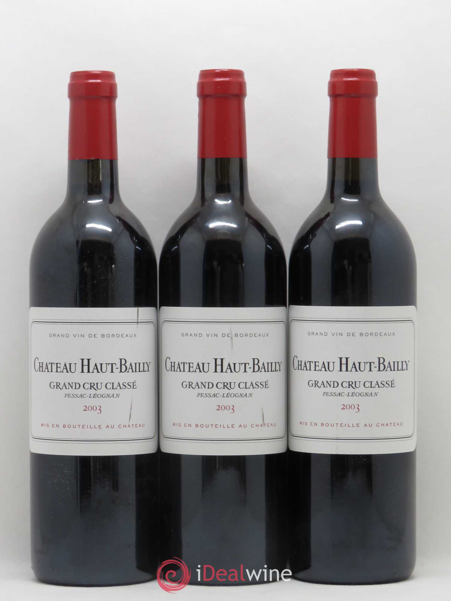 Château Haut-Bailly Cru Classé de Graves 2003 - Lot de 12 bouteilles - 3