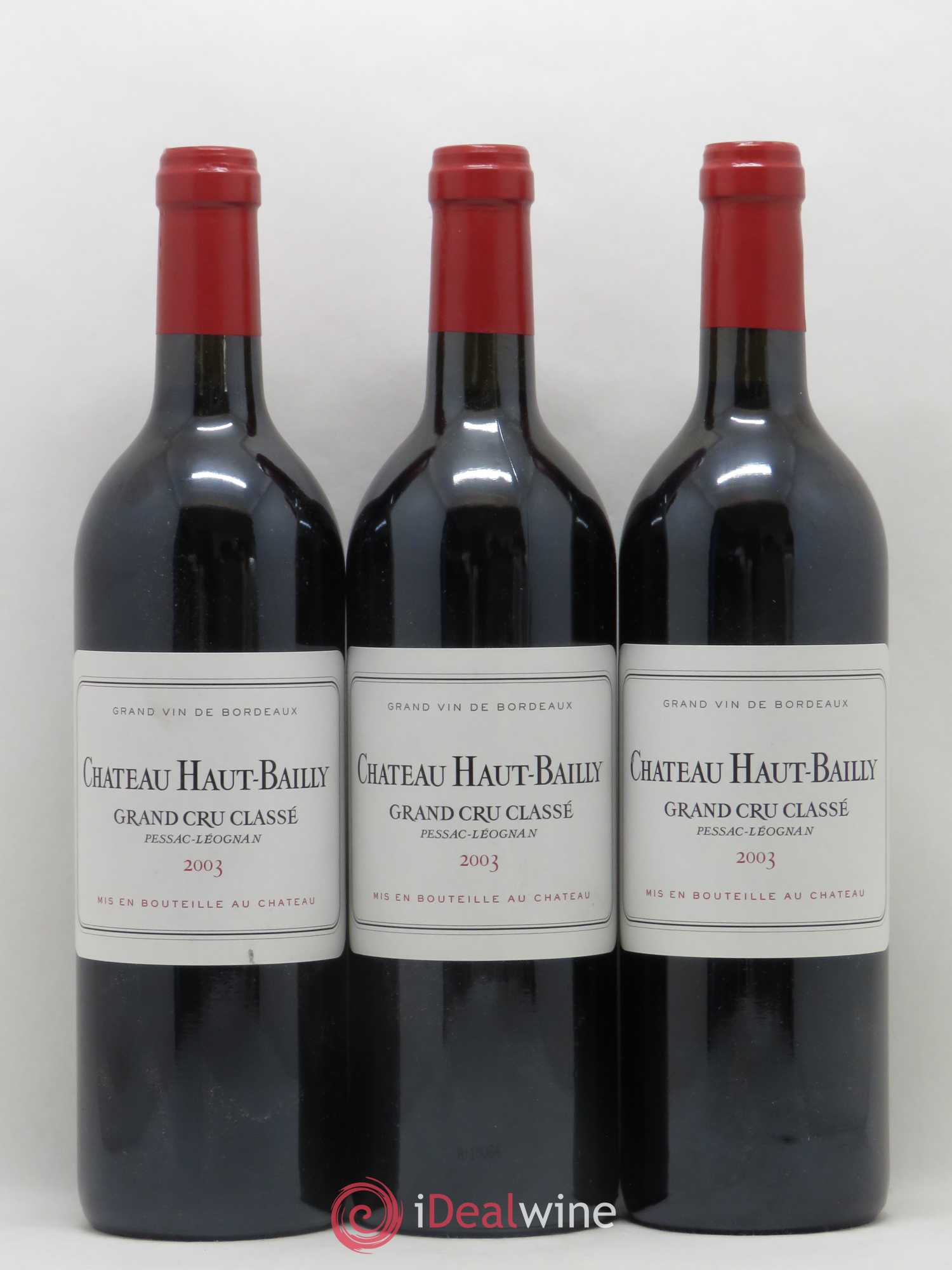 Château Haut-Bailly Cru Classé de Graves 2003 - Lot de 12 bouteilles - 4