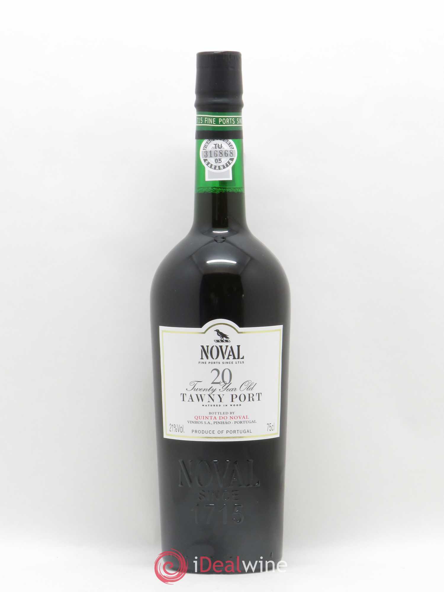 Porto Quinta Do Noval Vintage Tawny 20 Years Old - Lot de 1 bouteille - 0