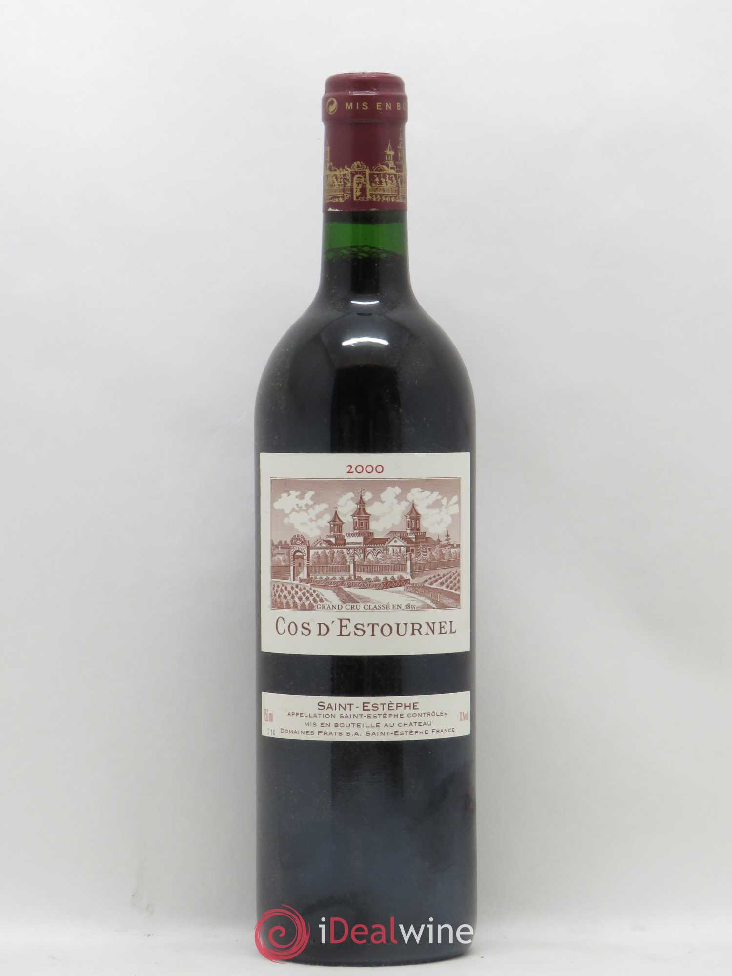 Cos d'Estournel 2ème Grand Cru Classé 2000 - Lot de 1 bouteille - 0
