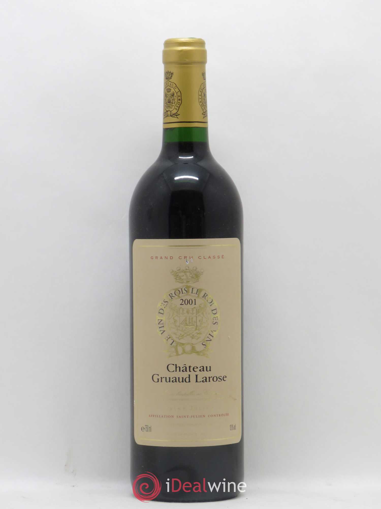 Château Gruaud Larose 2ème Grand Cru Classé 2001 - Lot de 1 bouteille - 0