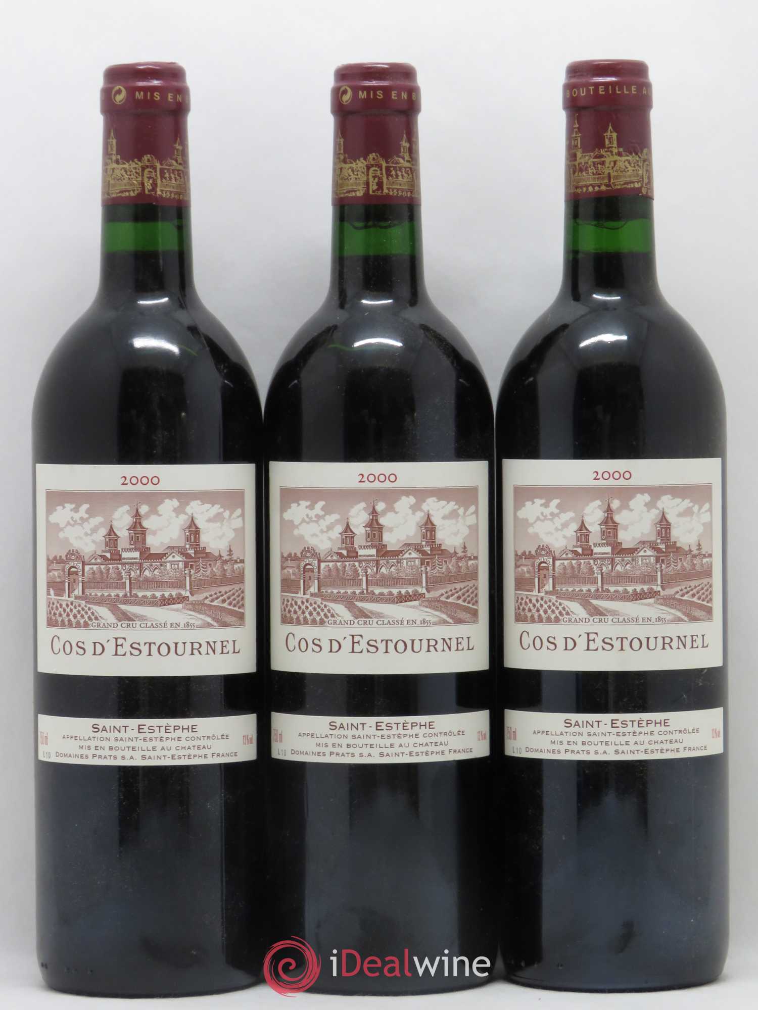 Cos d'Estournel 2ème Grand Cru Classé 2000 - Lot de 12 bouteilles - 1