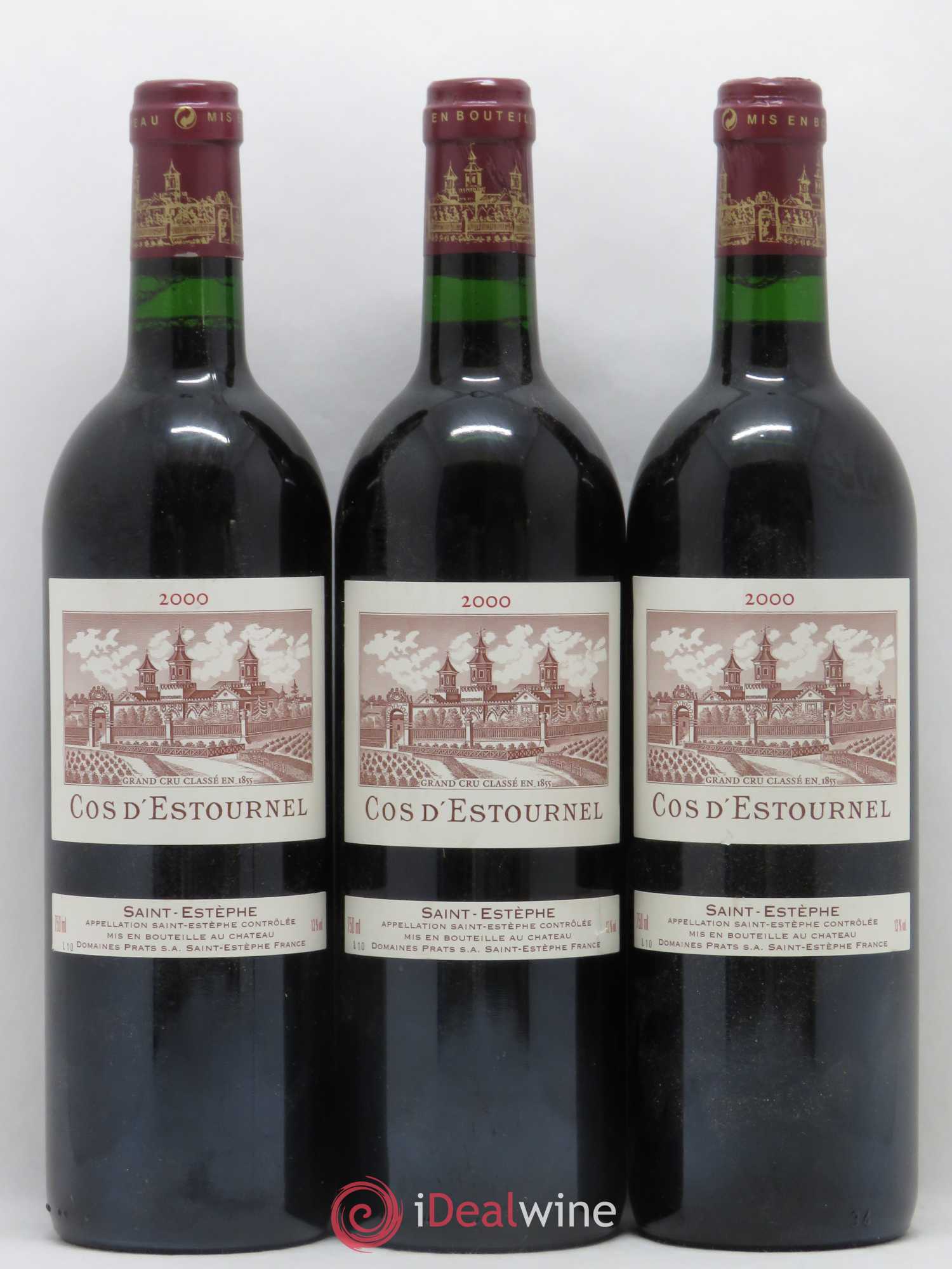 Cos d'Estournel 2ème Grand Cru Classé 2000 - Lot de 12 bouteilles - 2