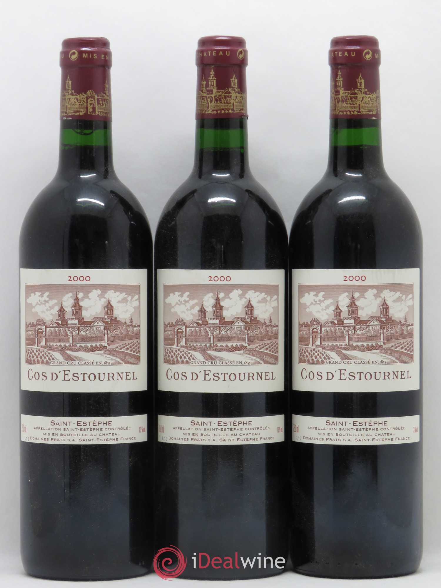 Cos d'Estournel 2ème Grand Cru Classé 2000 - Lot de 12 bouteilles - 4