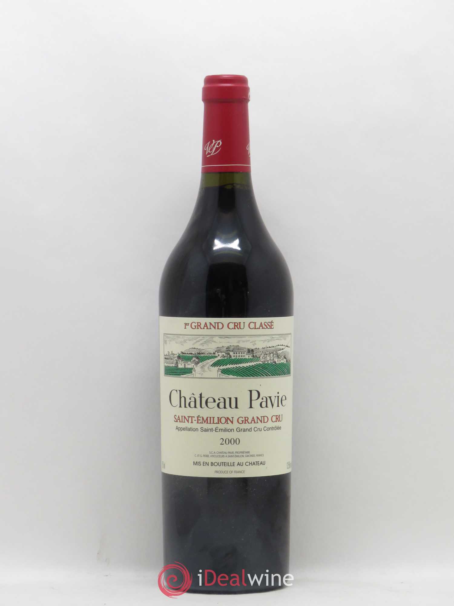 Château Pavie 1er Grand Cru Classé A 2000 - Lot de 1 bouteille - 0
