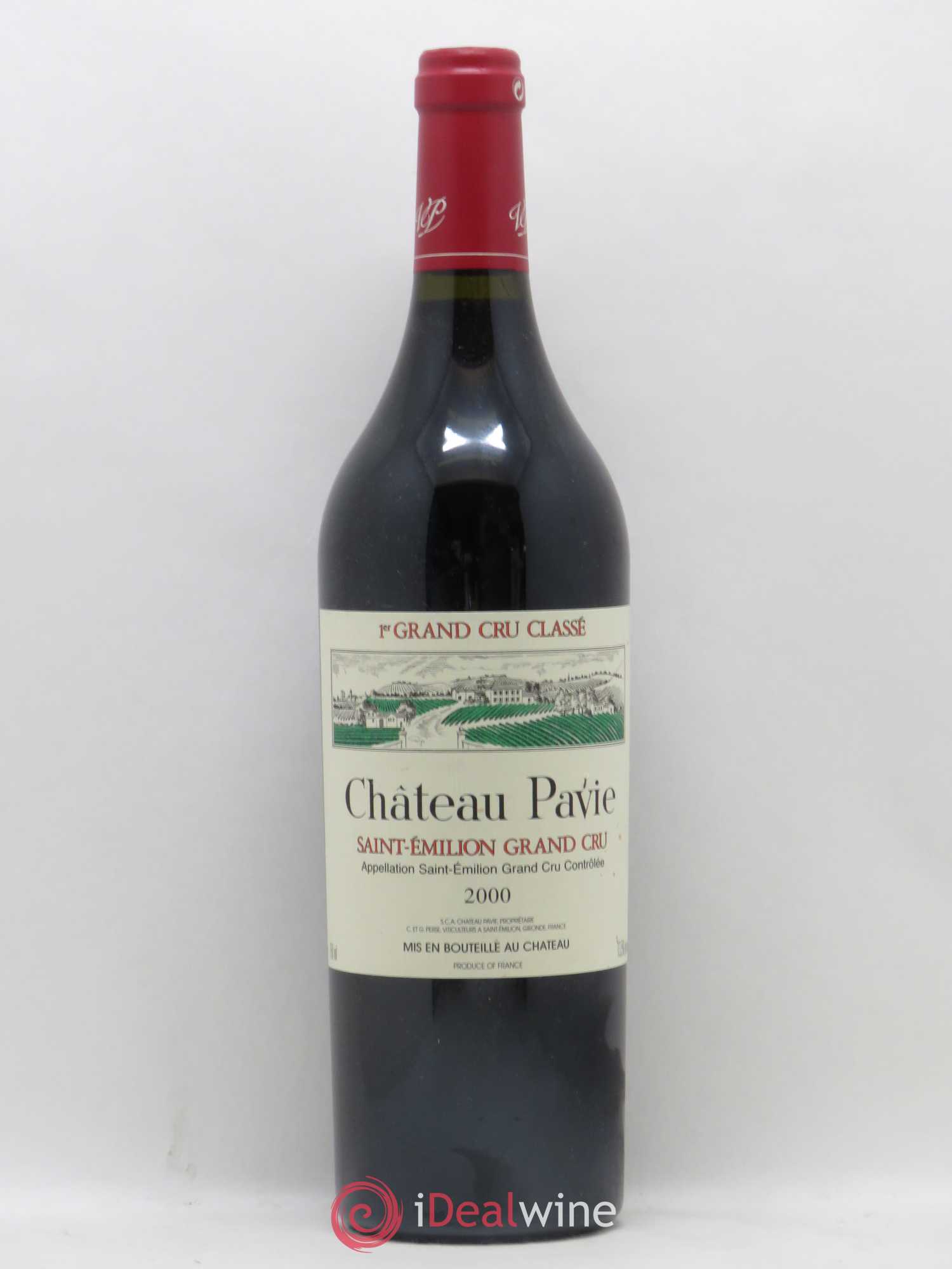 Château Pavie 1er Grand Cru Classé A 2000 - Lot de 1 bouteille - 0
