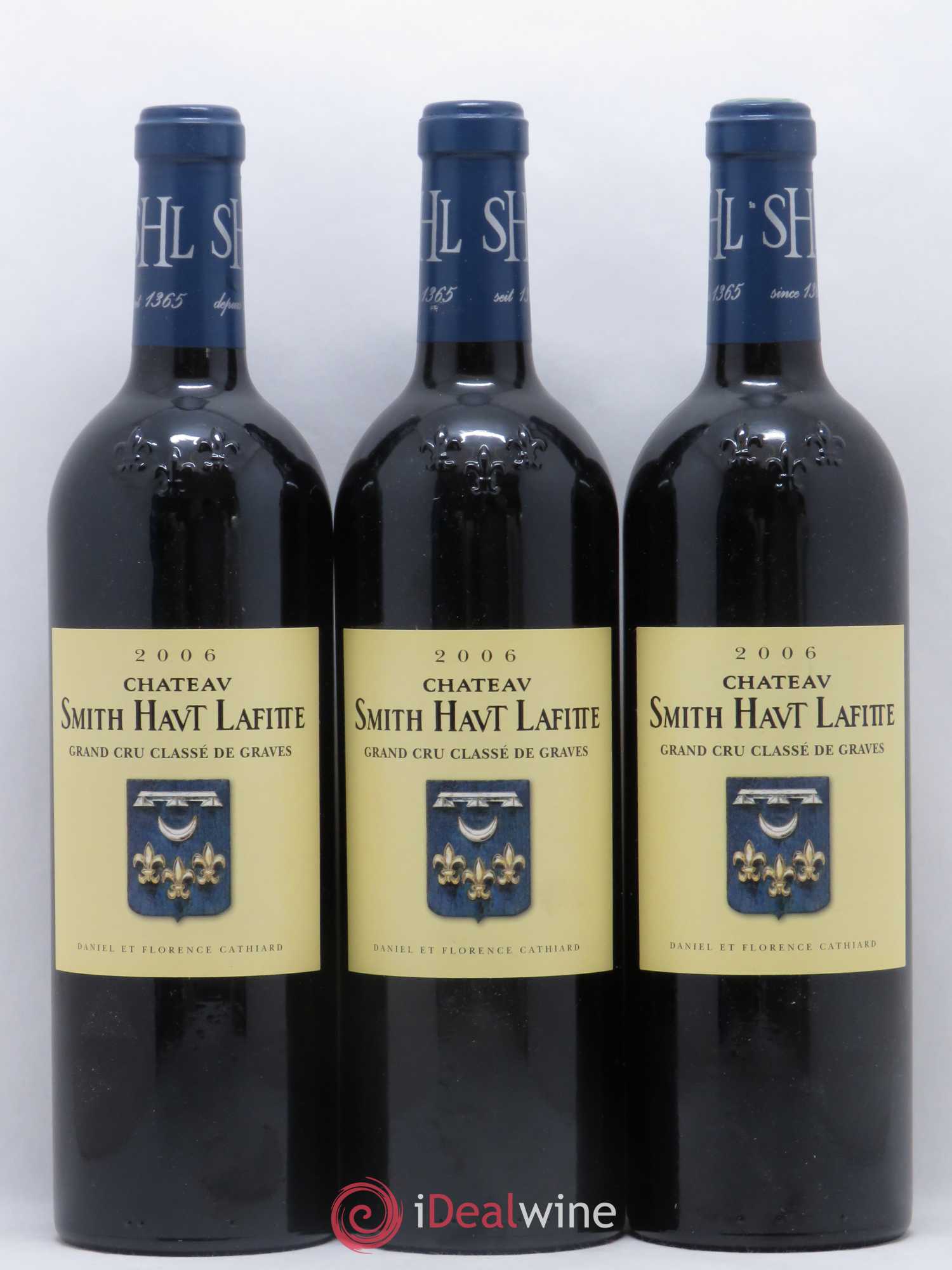 Château Smith Haut Lafitte Cru Classé de Graves 2006 - Lot de 3 bouteilles - 0