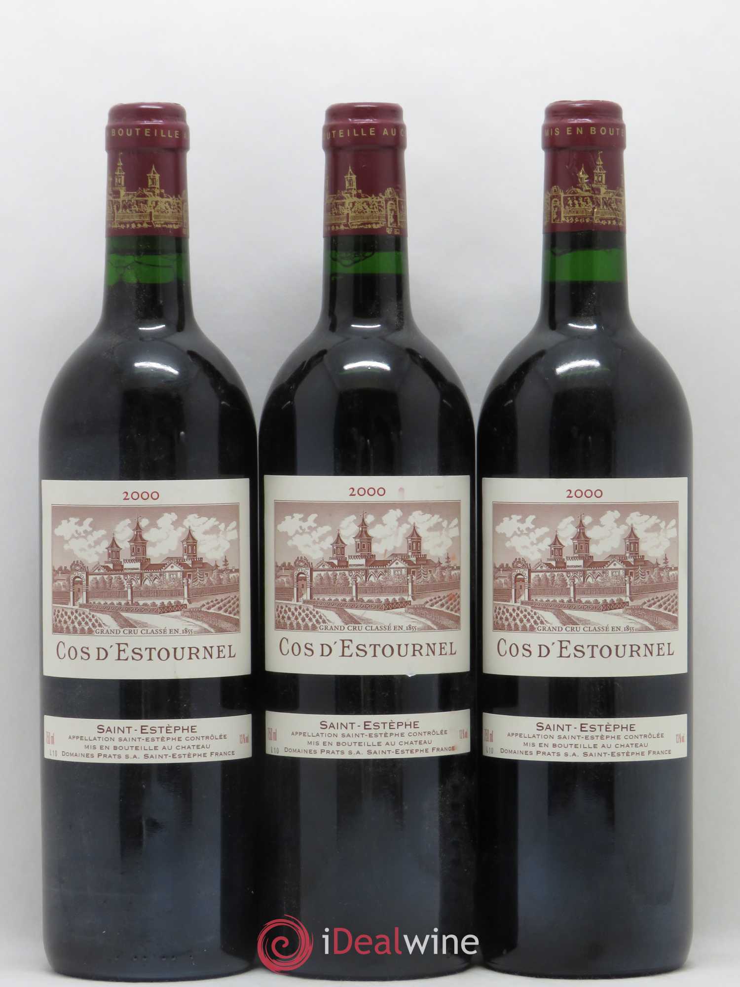 Cos d'Estournel 2ème Grand Cru Classé 2000 - Lot de 6 bouteilles - 2