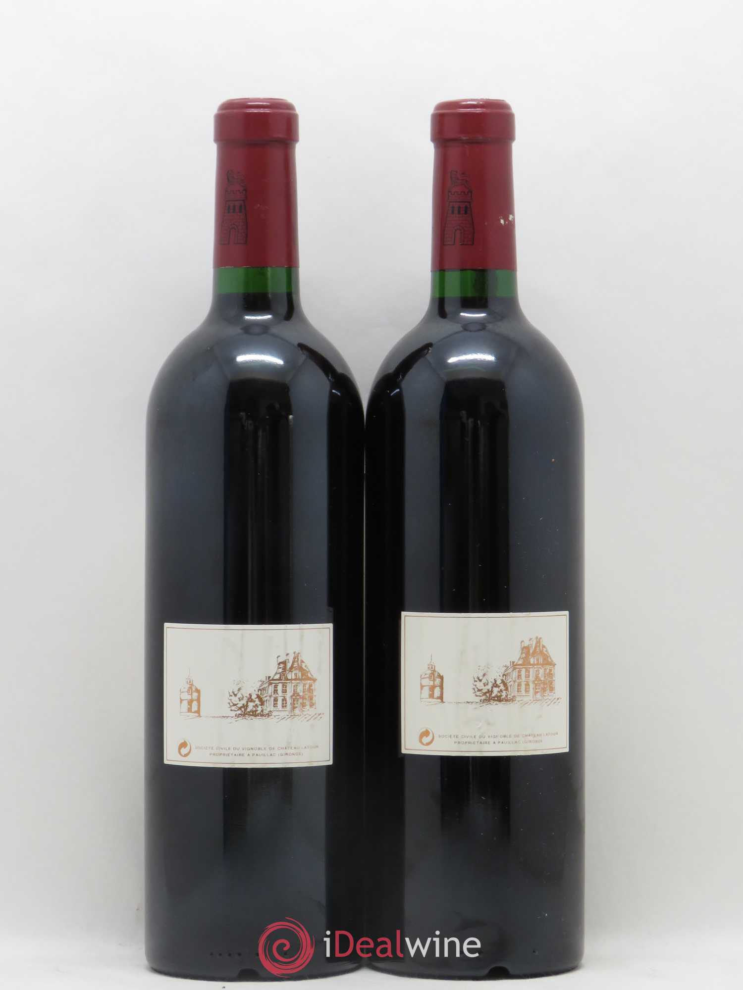 Château Latour 1er Grand Cru Classé 1999 - Lot de 2 bouteilles - 1