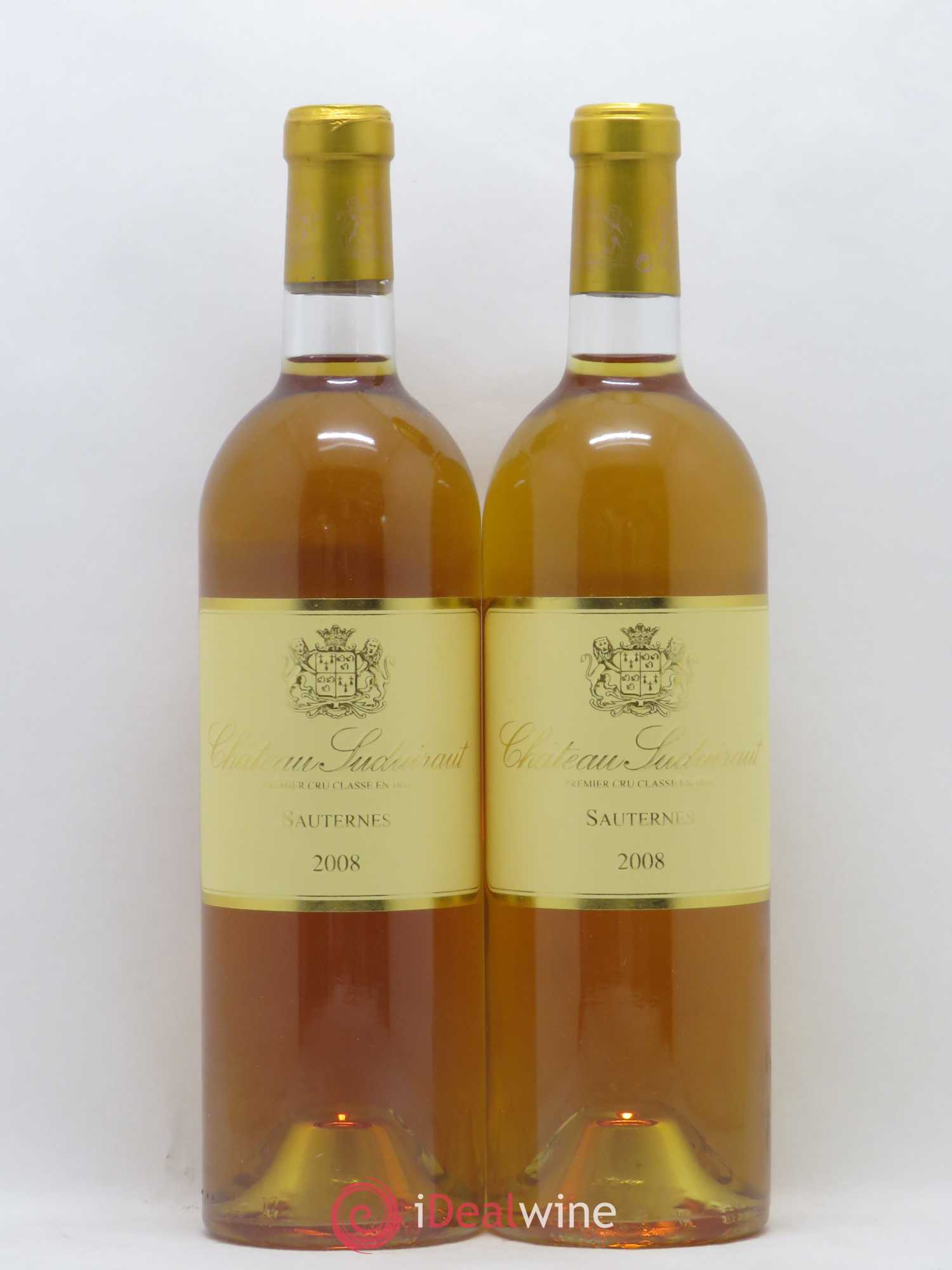 Château Suduiraut 1er Grand Cru Classé 2008 - Lotto di 2 bottiglie - 0