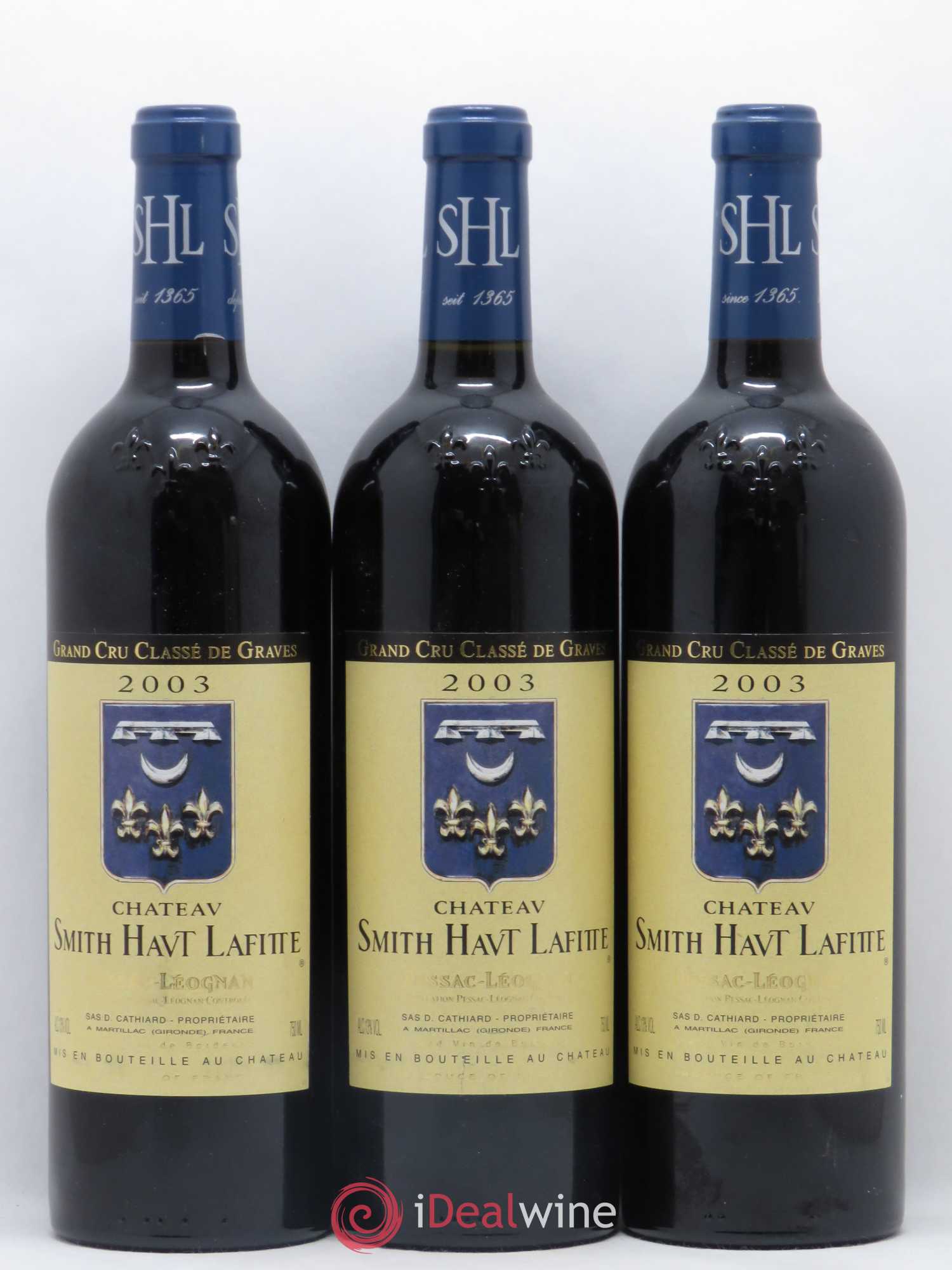 Château Smith Haut Lafitte Cru Classé de Graves 2003 - Lot de 12 bouteilles - 3