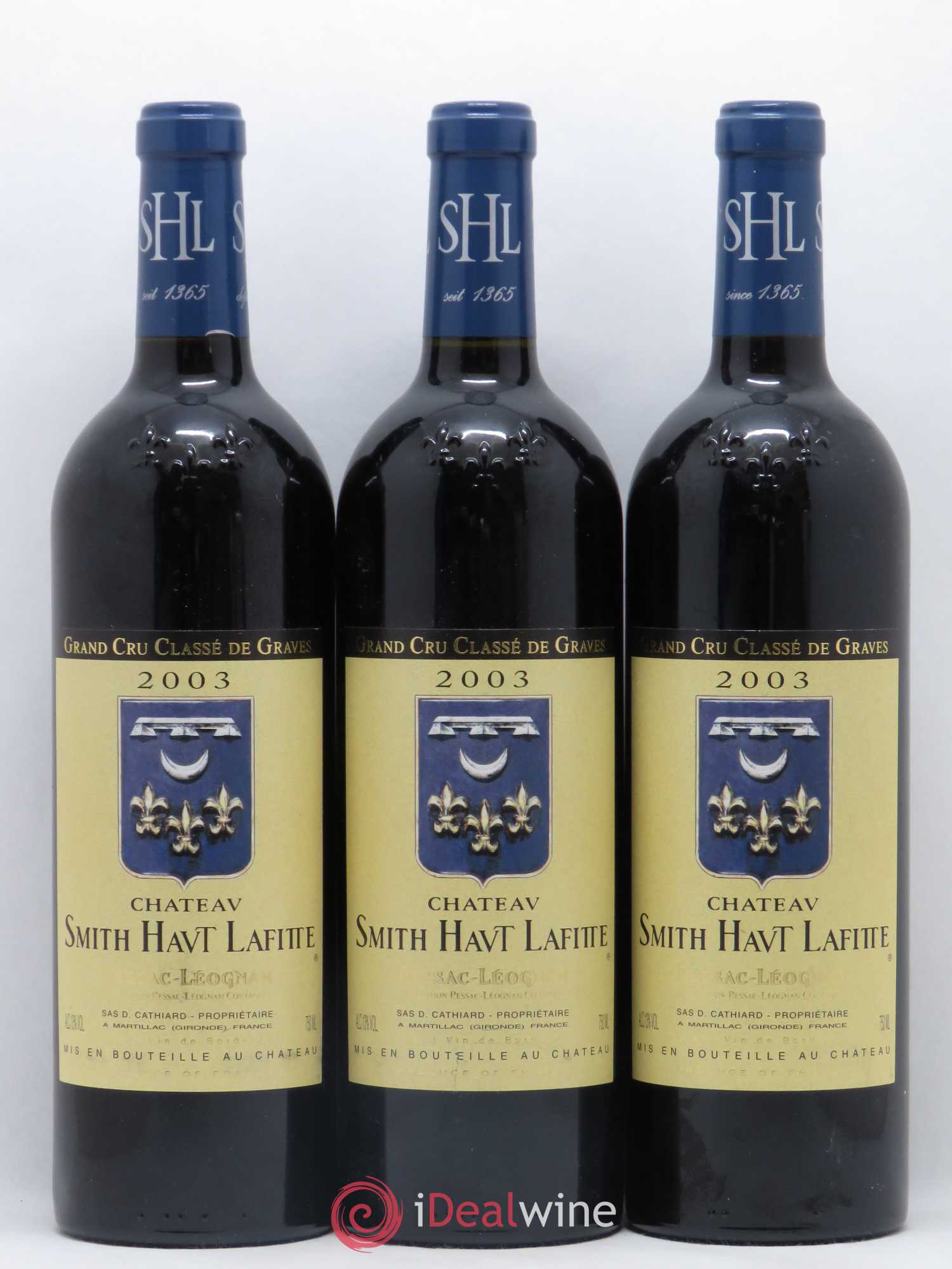 Château Smith Haut Lafitte Cru Classé de Graves 2003 - Lot de 12 bouteilles - 4